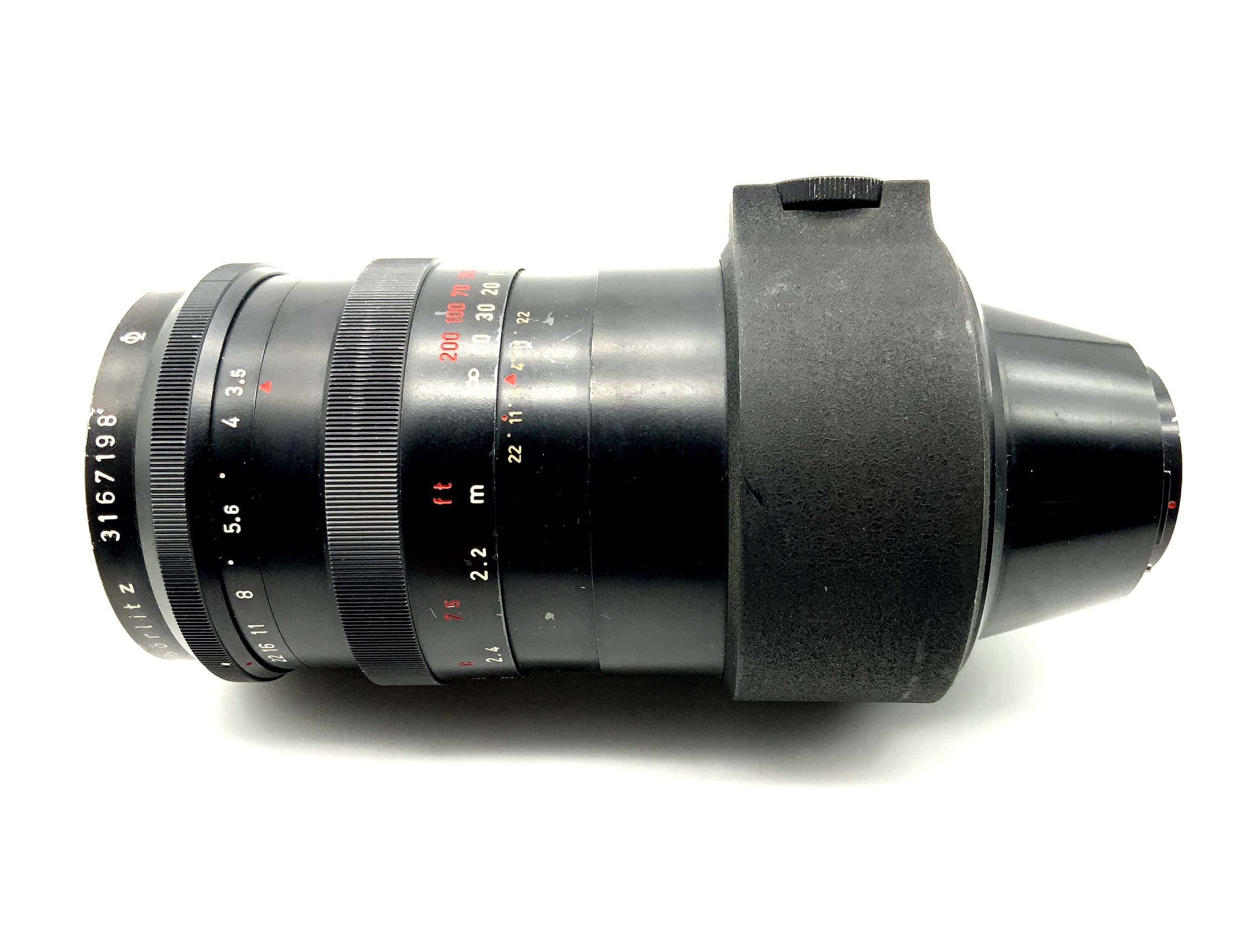 Meyer Optik Görlitz 180mm 1:3.5 Objektiv Primotar Kamera Lens (Exa) Pilz!