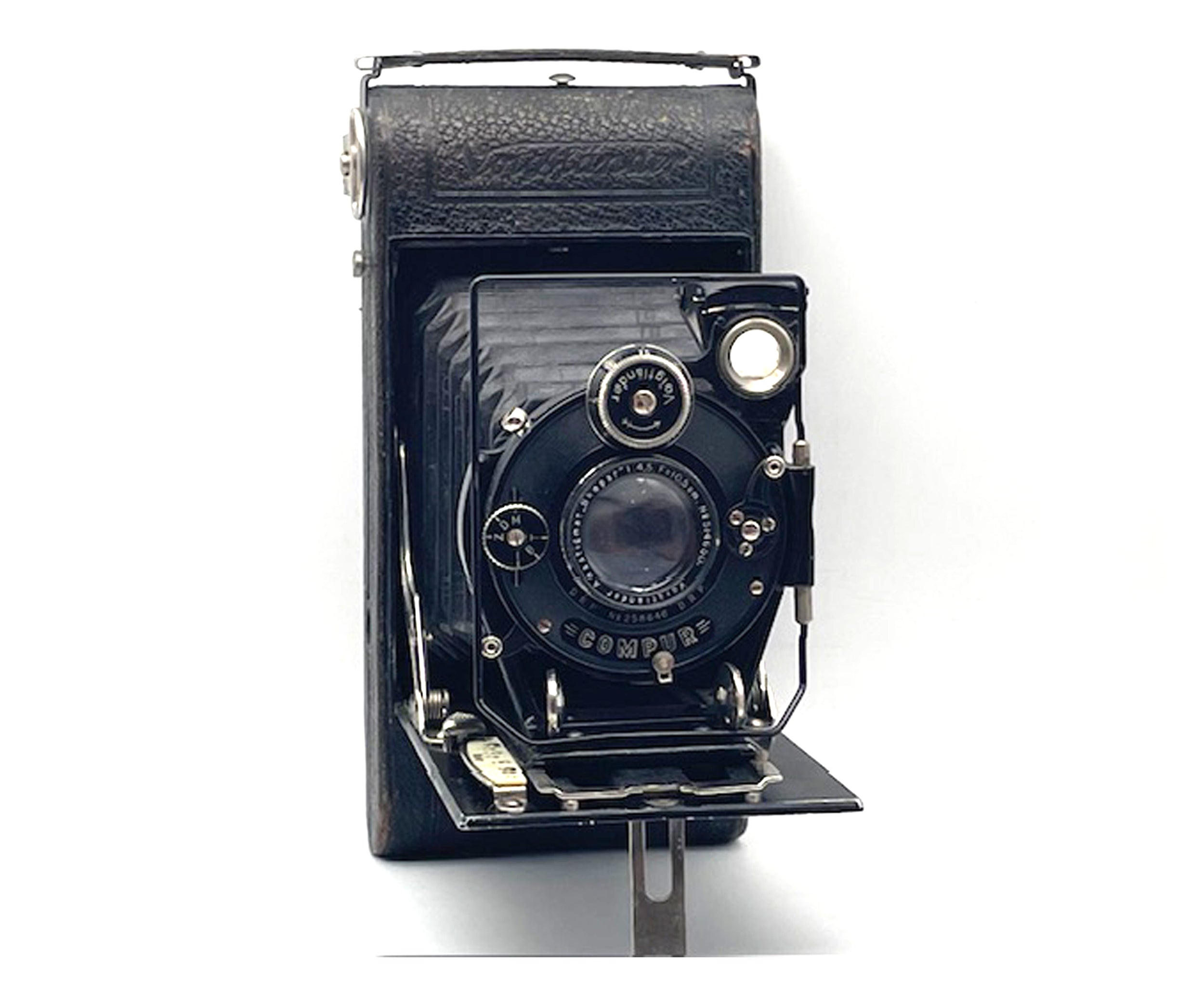 Voigtländer Klappkamera mit Anastigmat Skopar 1:4.5 F=10,5cm Analogkamera