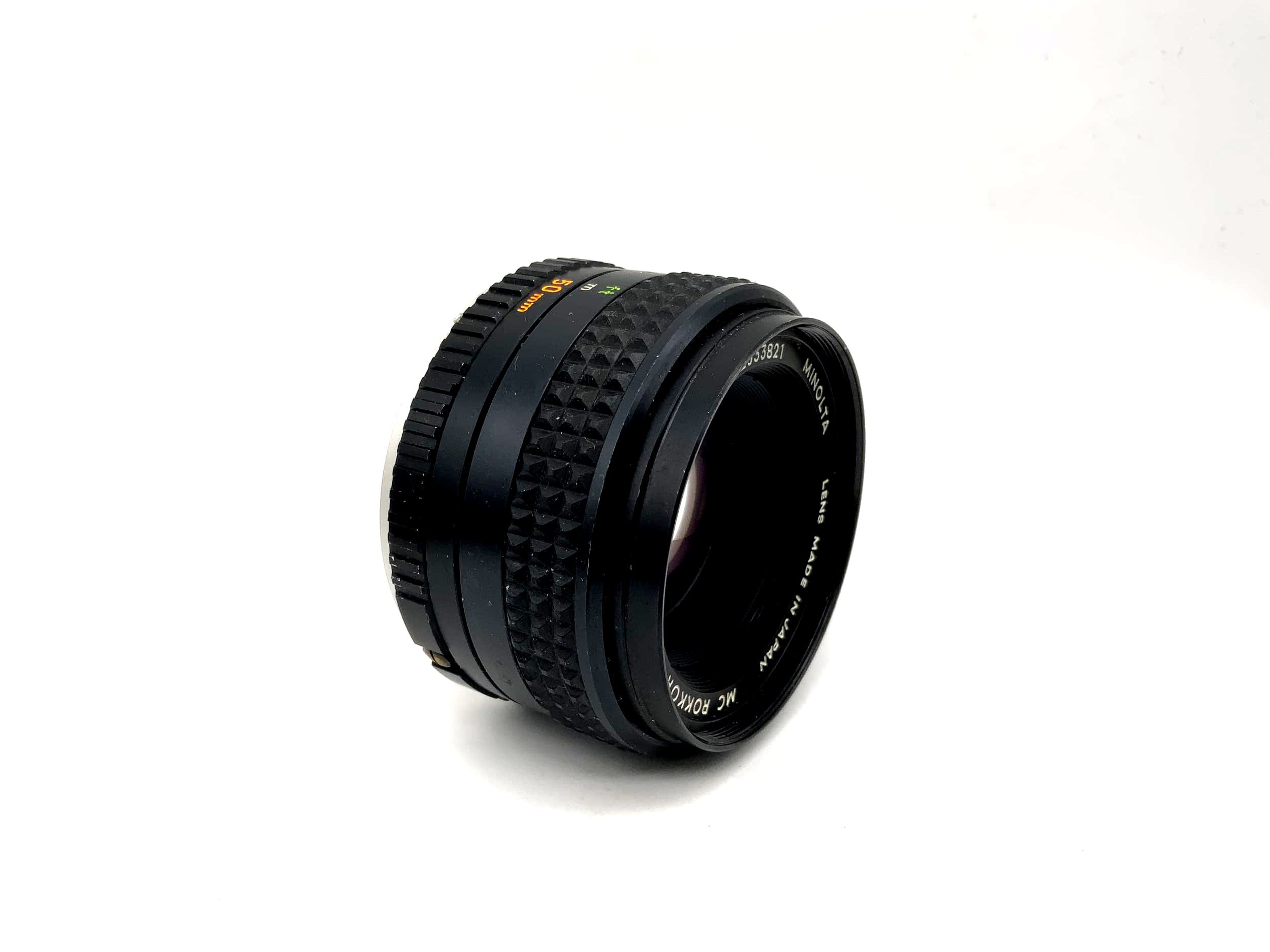 Minolta 50mm 1:1.7 Objektiv MC Rokkor-PF Kamera Lens (Minolta MD) Pilz!