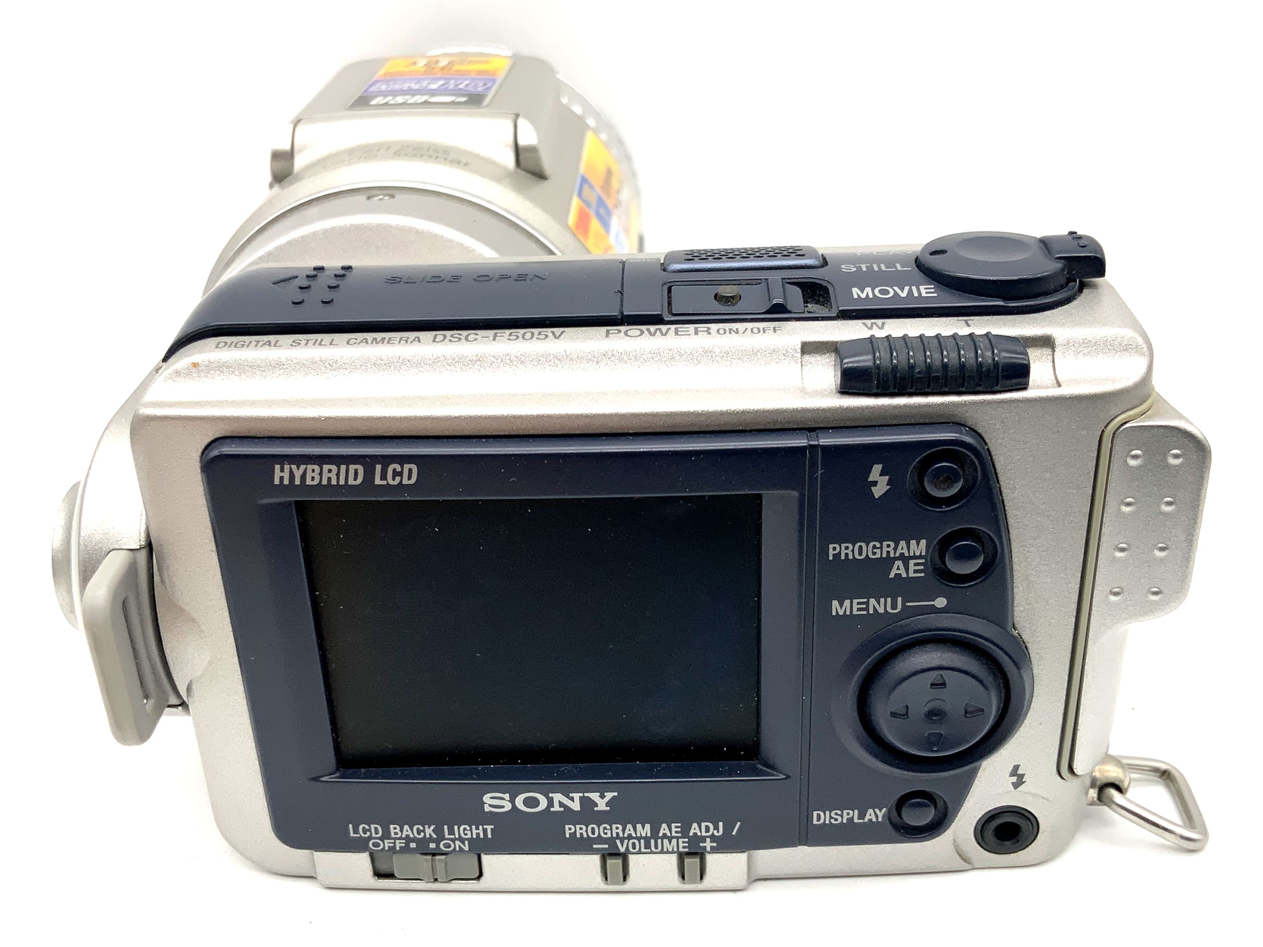 Sony CyberShot DSC-F505V Bridgekamera mit Carl Zeiss Vario-Sonnar Digitalkamera