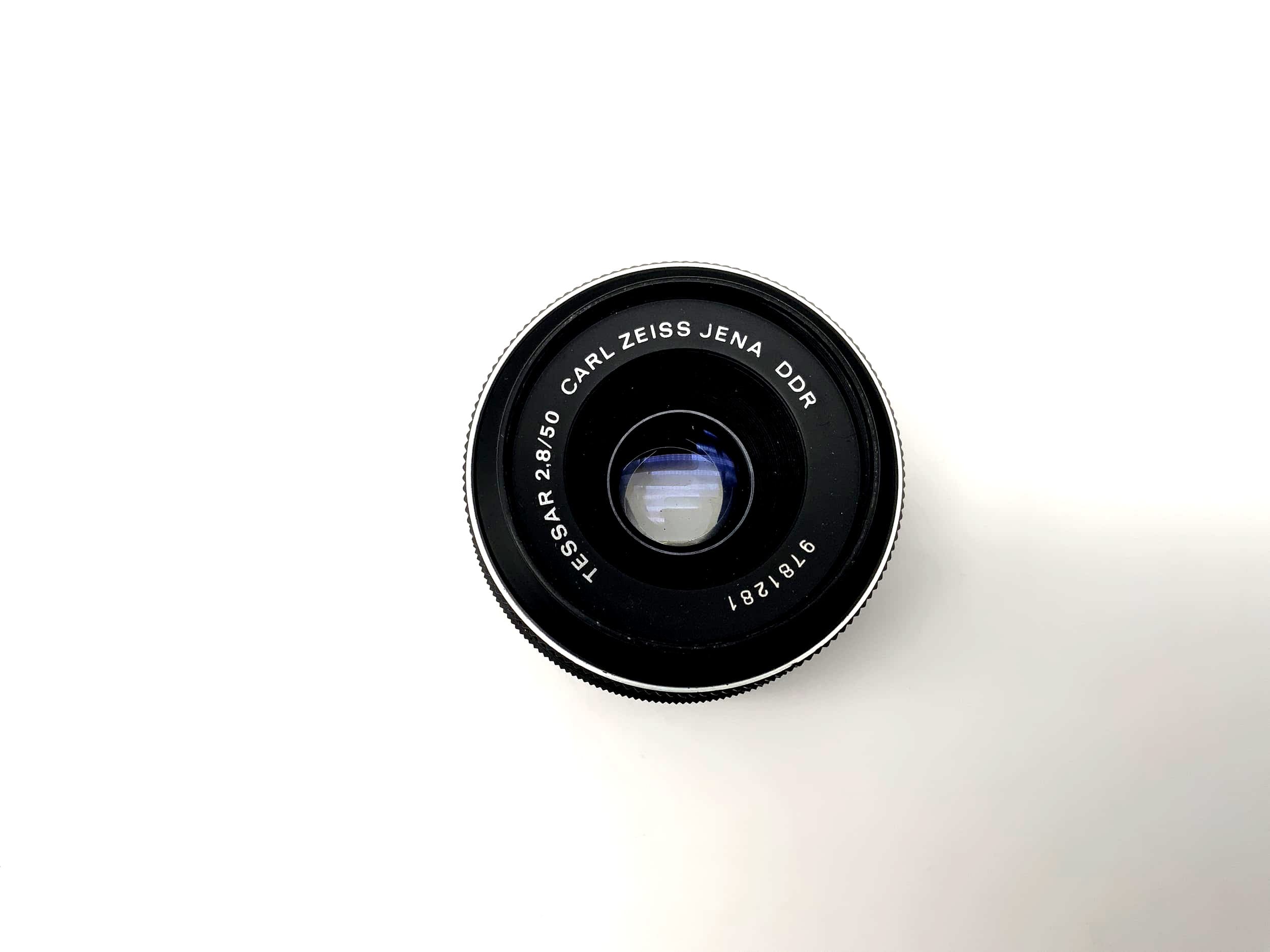 Carl Zeiss 50mm 1:2.8 Objektiv Tessar Kamera Camera Lens (M42)