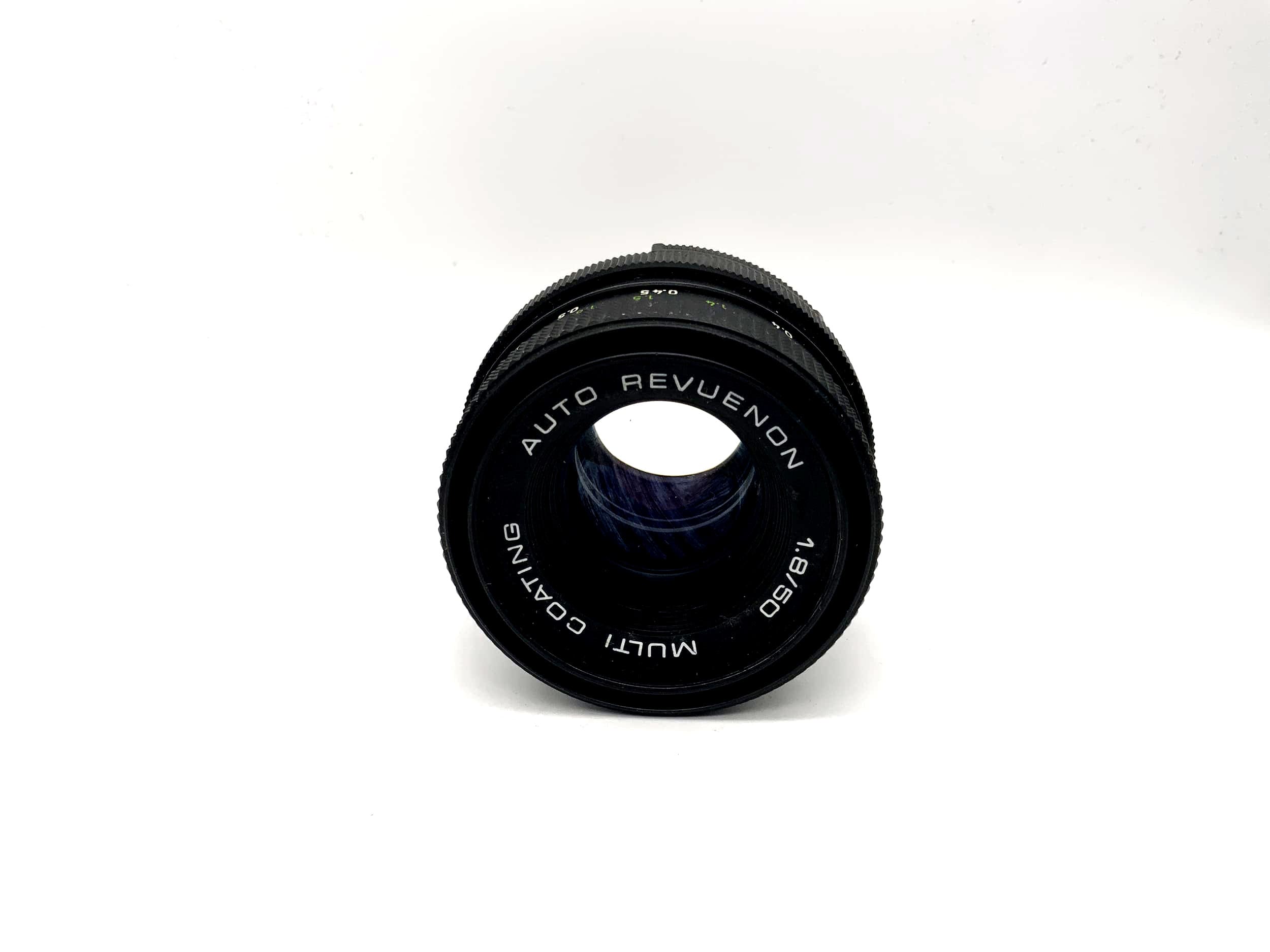 Revuenon 50mm 1:1.8 Objektiv Auto MC Kamera Lens (M42) Blende!