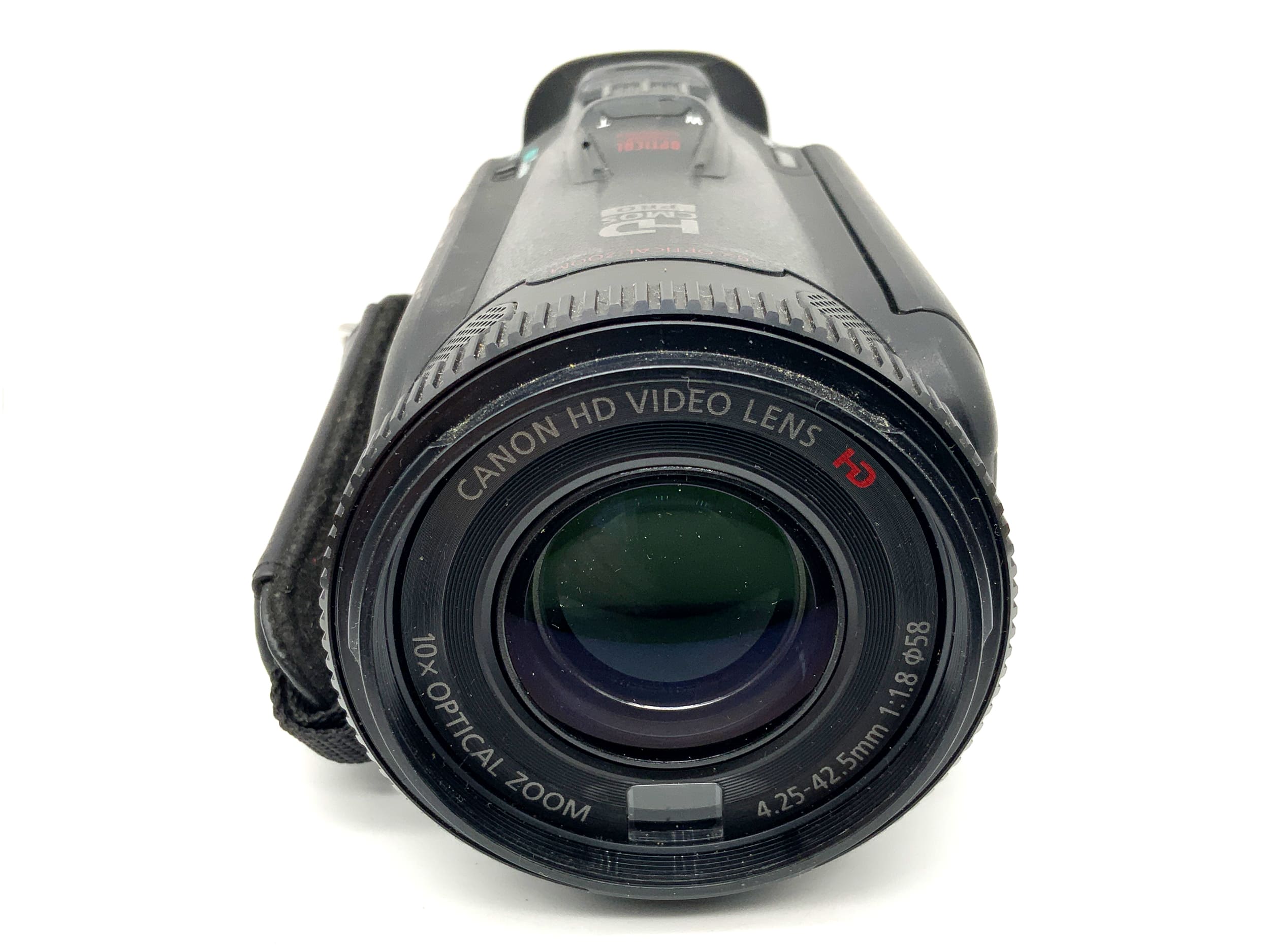 Canon Legria HF G25 Camcorder mit 4.25-42.5mm 1:1.8 Videokamera mit Akku