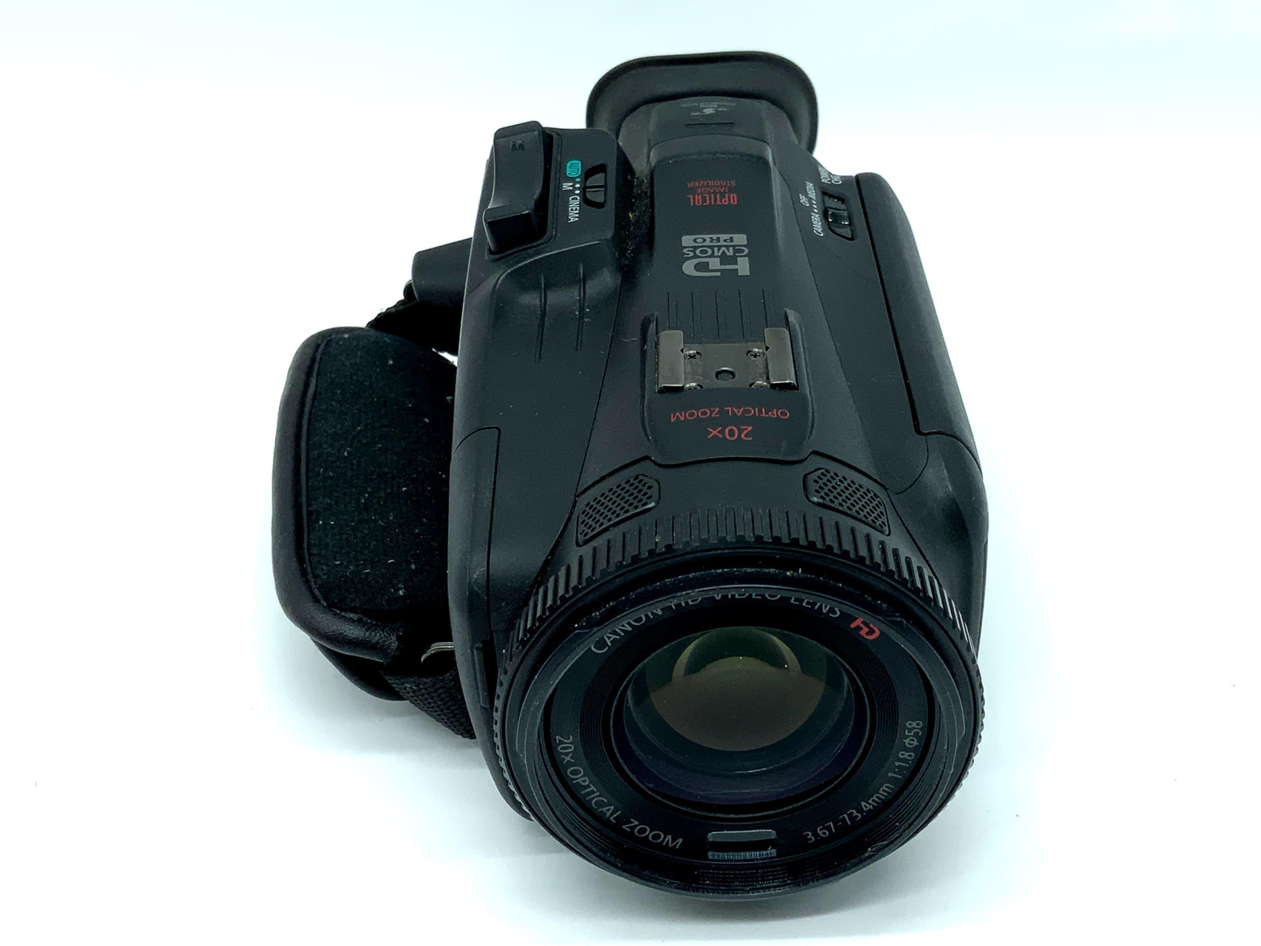 Canon Legria HF G30 Camcorder mit 3.67-73.4mm 1:1.8 Videokamera mit Akku