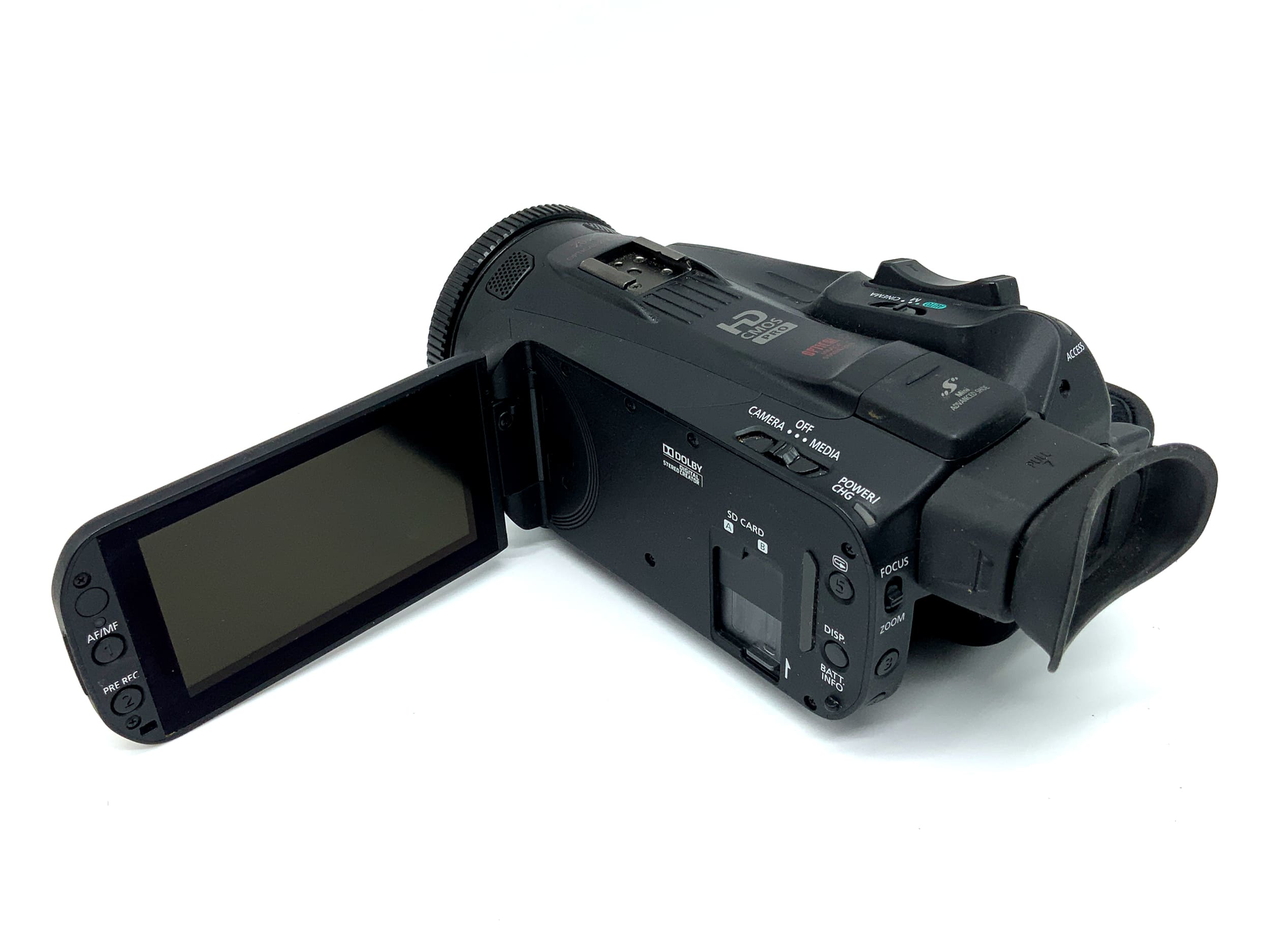 Canon Legria HF G30 Camcorder mit 3.67-73.4mm 1:1.8 Videokamera mit Akku