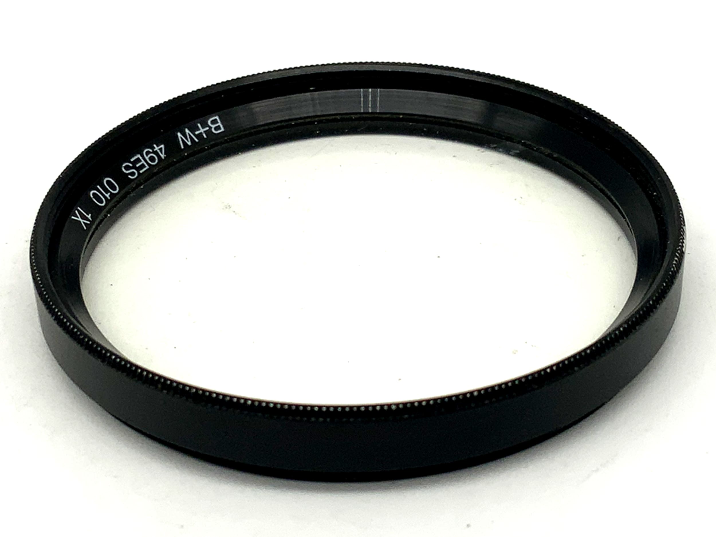 B+W UV 49ES 010 1x Filter 49mm Kreisförmig Filtergewinde