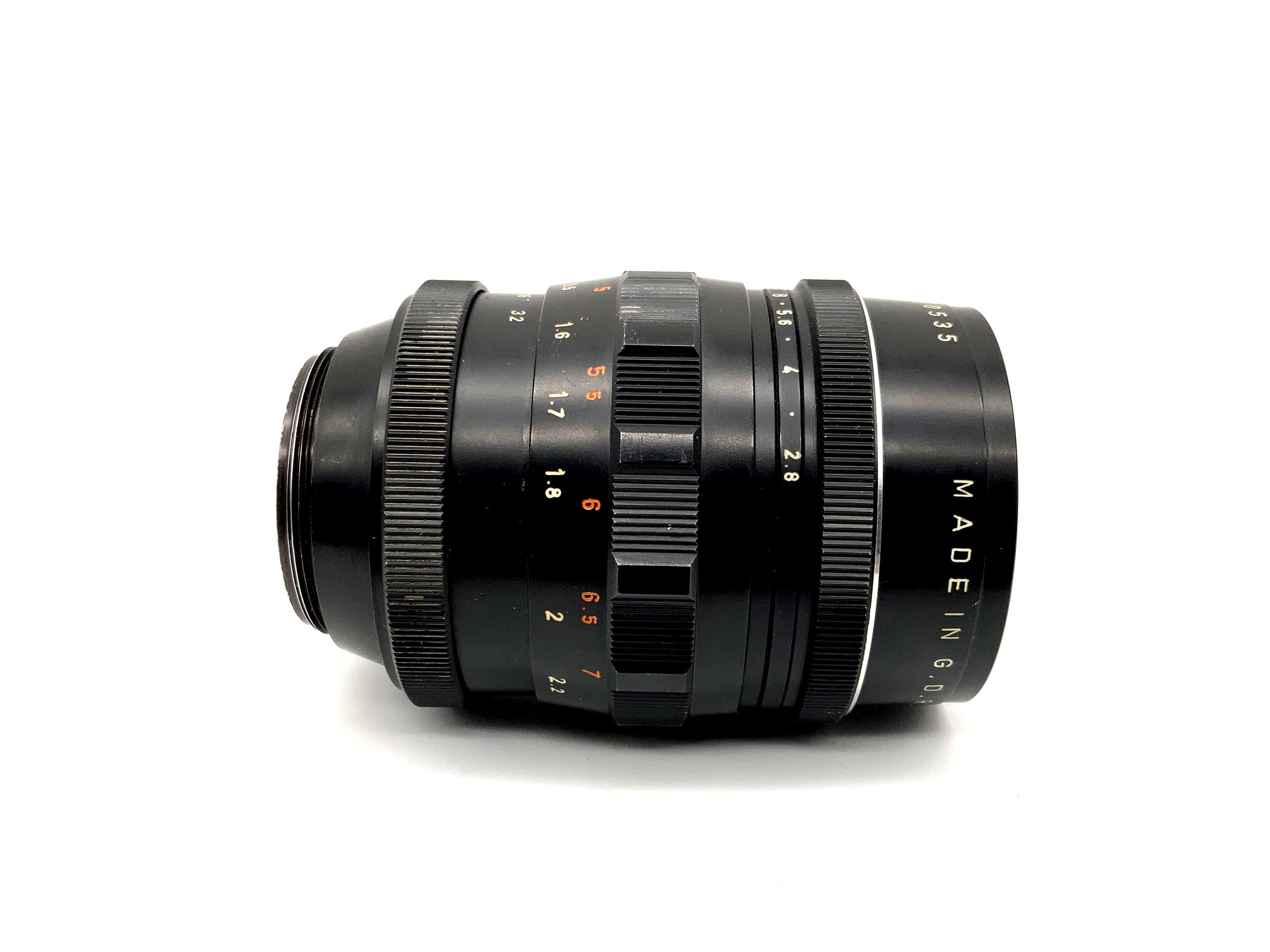 Pentacon 135mm 1:2.8 Objektiv 15 Blades Kamera Camera Lens (M42)