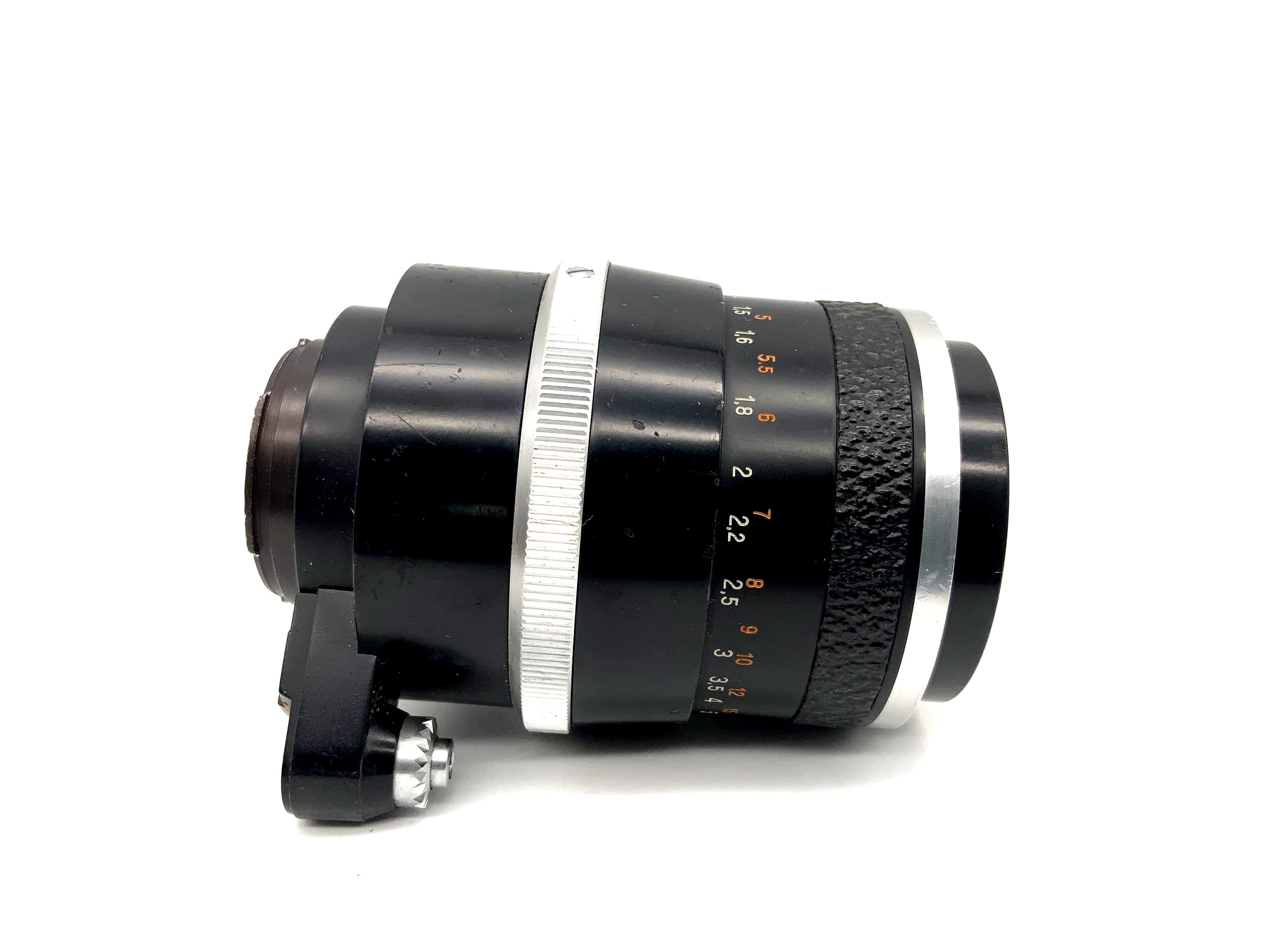 Carl Zeiss 135mm 1:4 Objektiv Sonnar Kamera Lens (Exa) Blende!