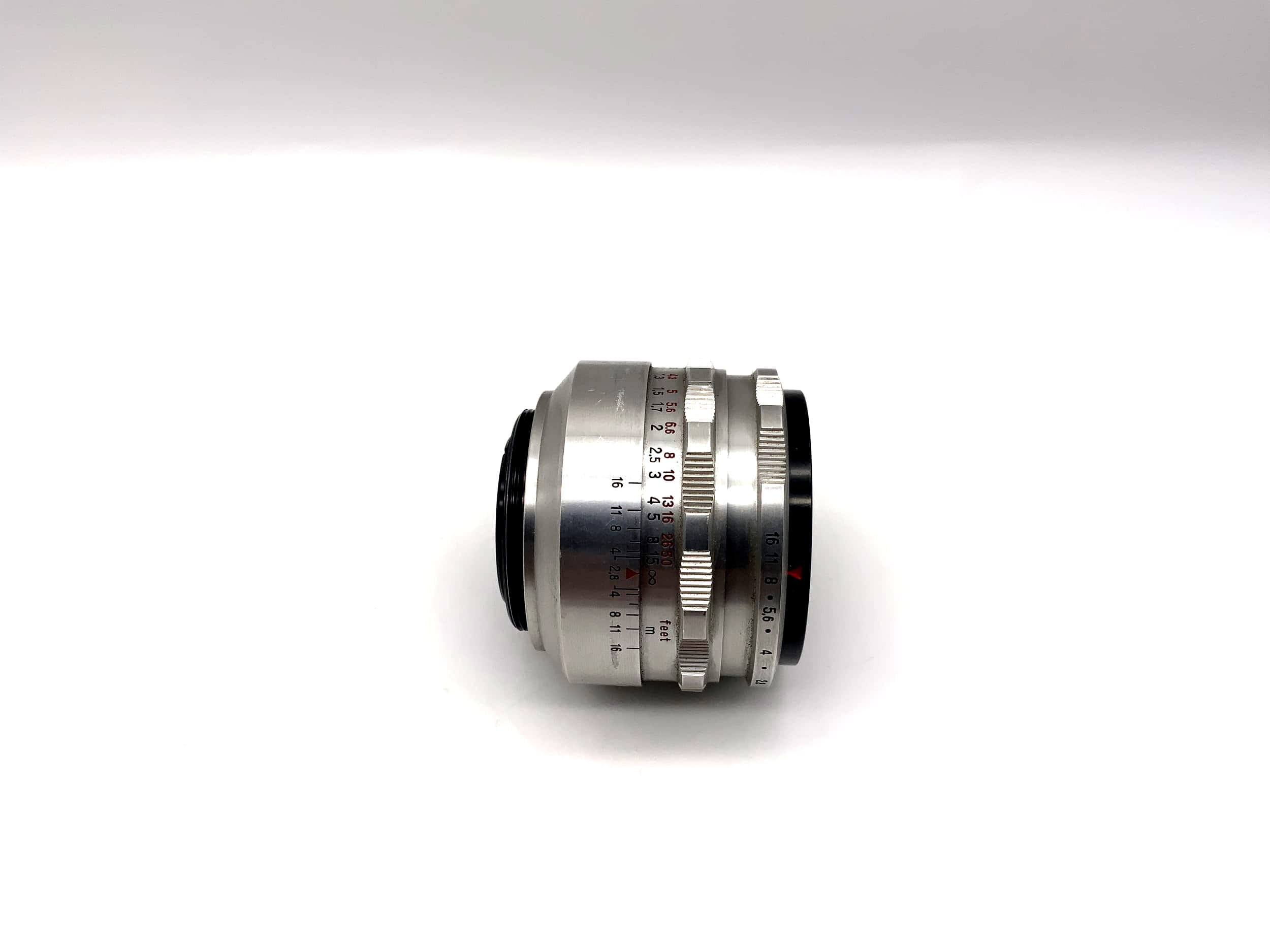 Carl Zeiss 50mm 1:2,8 Objektiv Q1 Tessar 8 Blades Automatic Camera Lens (M42)