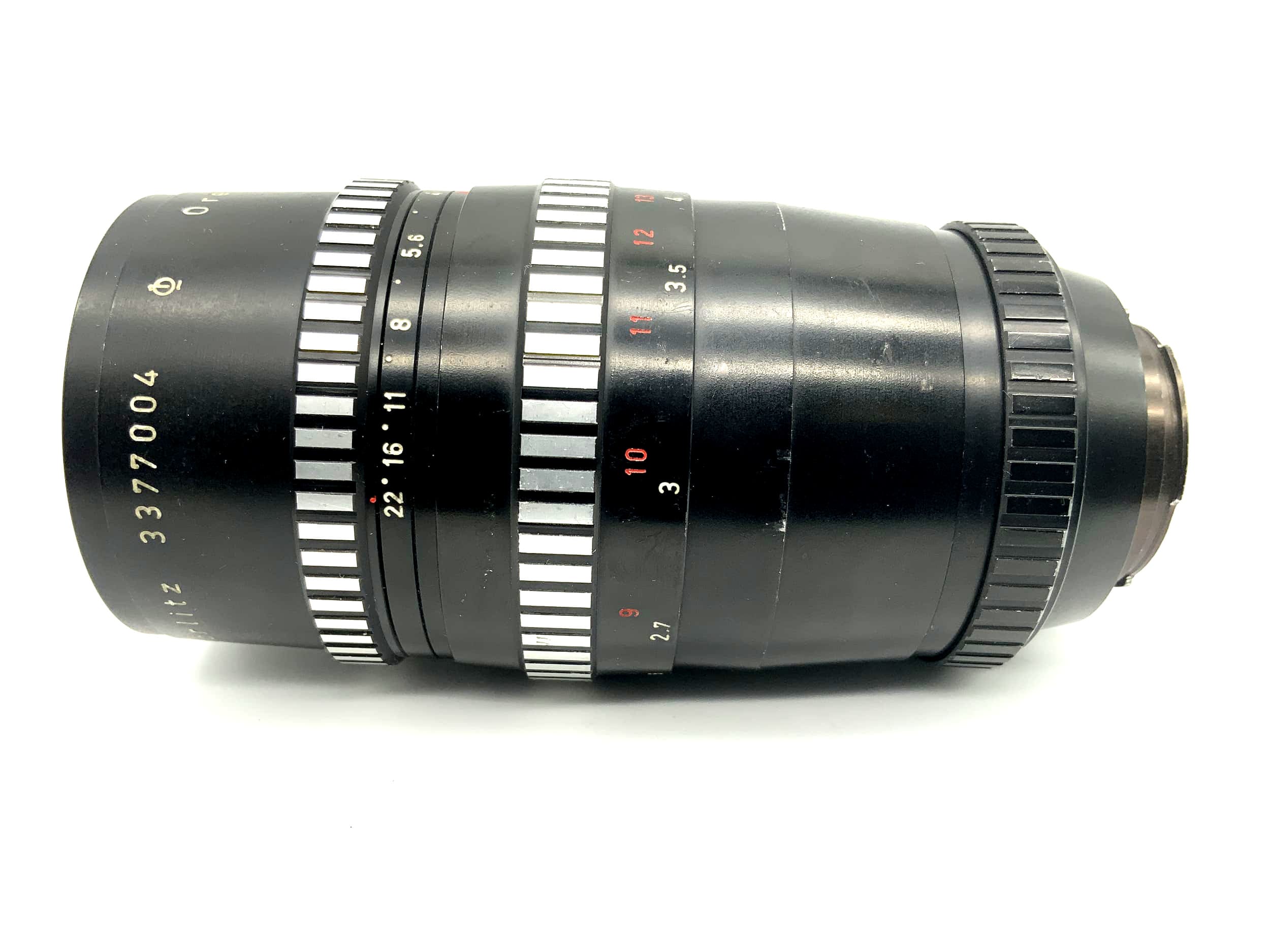 Meyer Optik Görlitz 200mm 1:4 Objektiv Orestegor Kamera Lens (Exa) Blende!