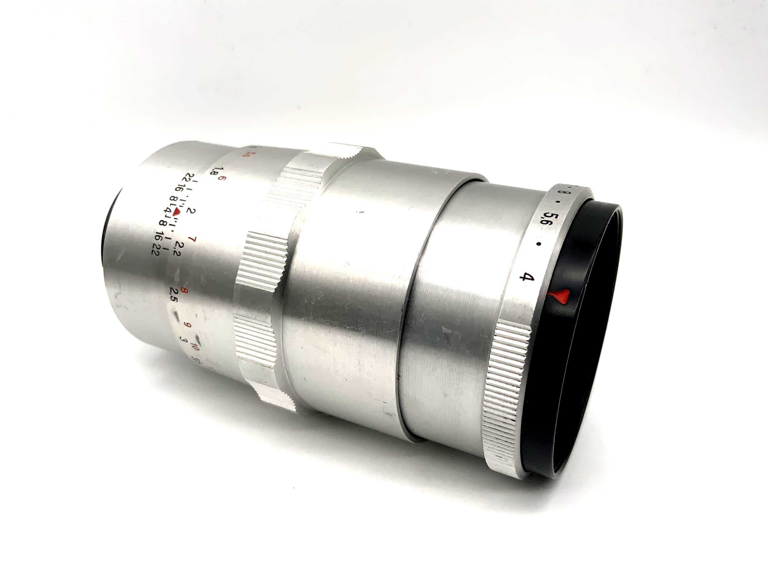 Carl Zeiss 135mm 1:4 Objektiv Sonnar Kamera Lens (Exa) Nebel!