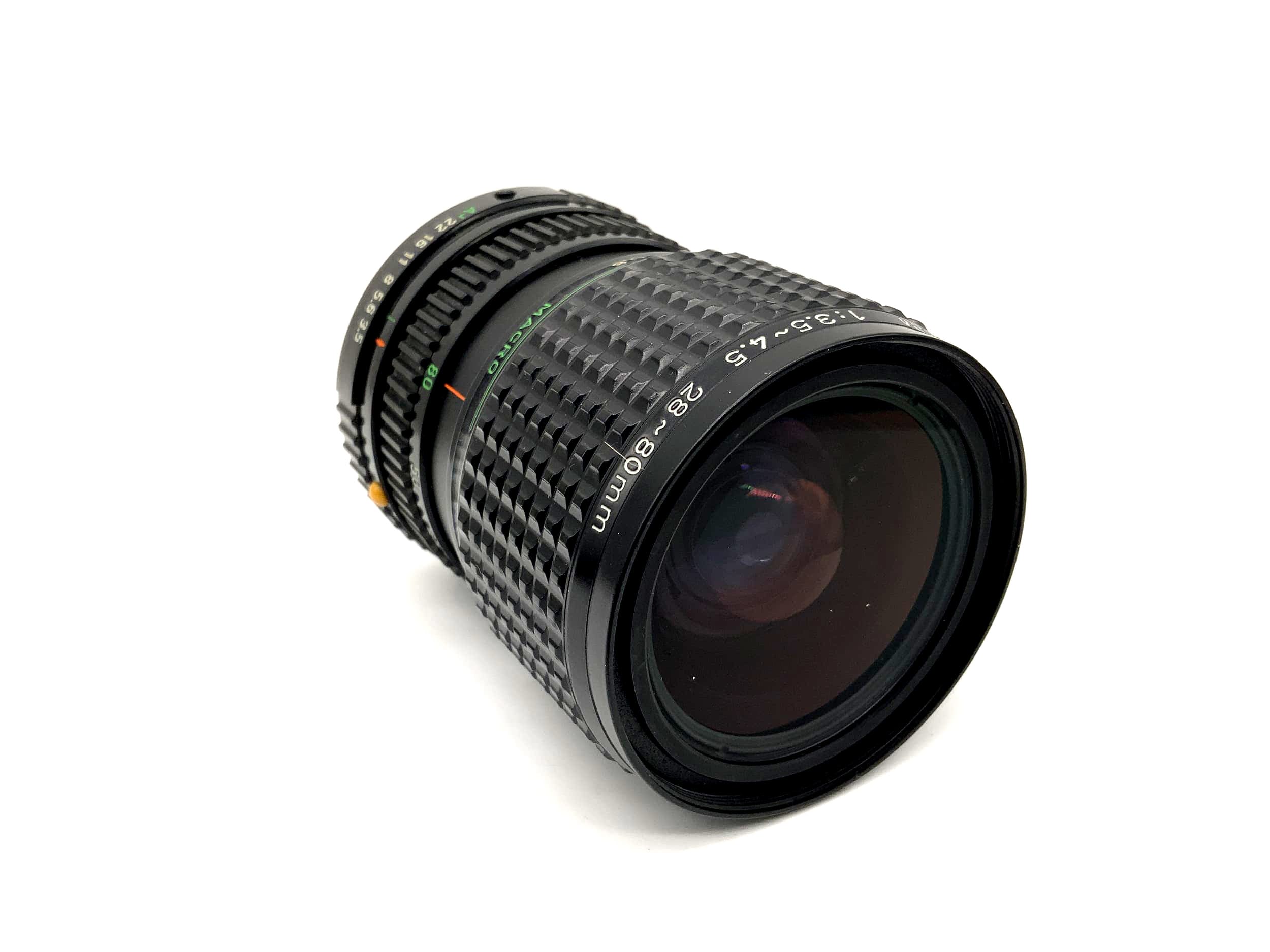 Pentax 28-80mm 1:3.5-4.5 Objektiv SMC Pentax-A zoom Macro Camera Lens (Pentax K)