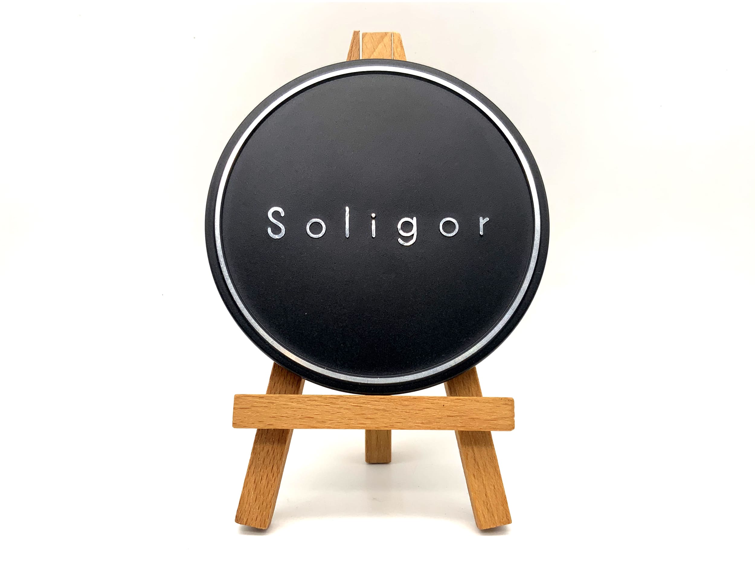 Soligor Objektivfrontdeckel Alu slip on Kappe lens cap (80mm)