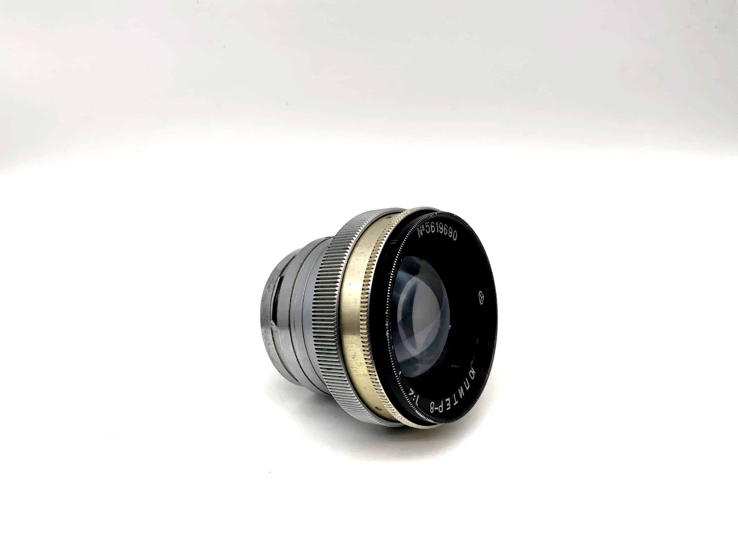 KMZ 50mm 1:2 Objektiv Jupiter-8 red P 5cm Kamera Lens (Contax RF)