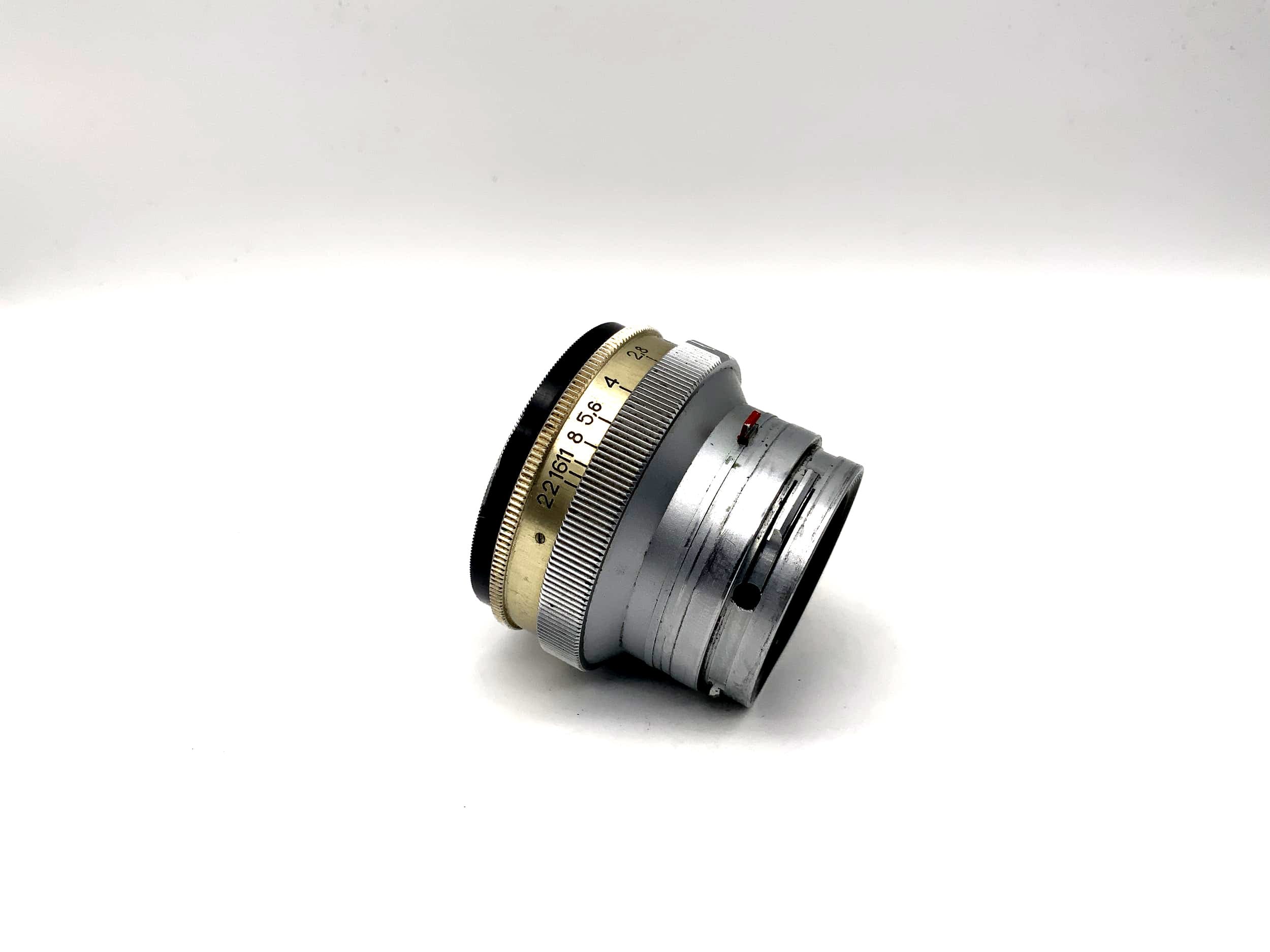 KMZ 50mm 1:2 Objektiv Jupiter-8 red P 5cm Kamera Lens (Contax RF)