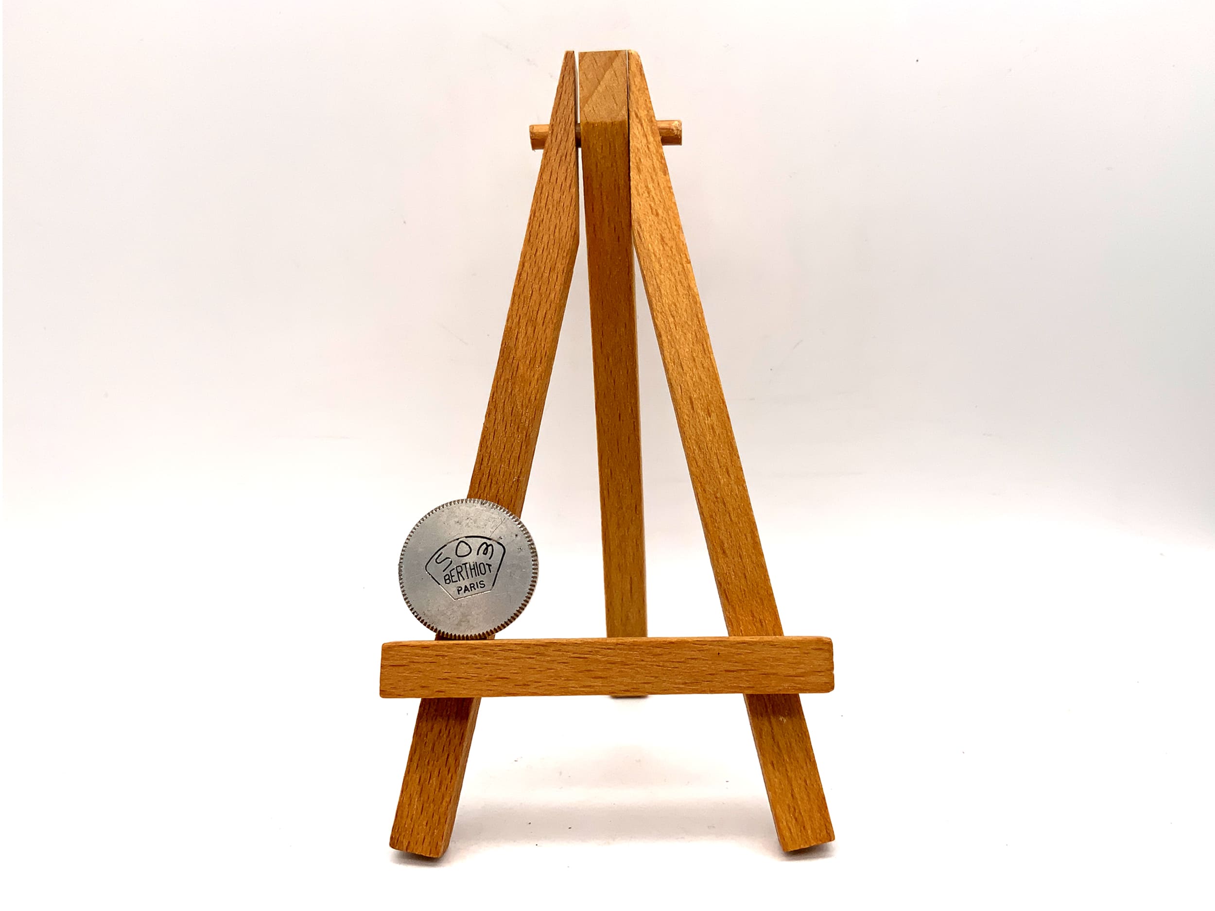 SOM Berthiot Objektivfrontdeckel Gewinde Alu Kappe lens cap (18mm)