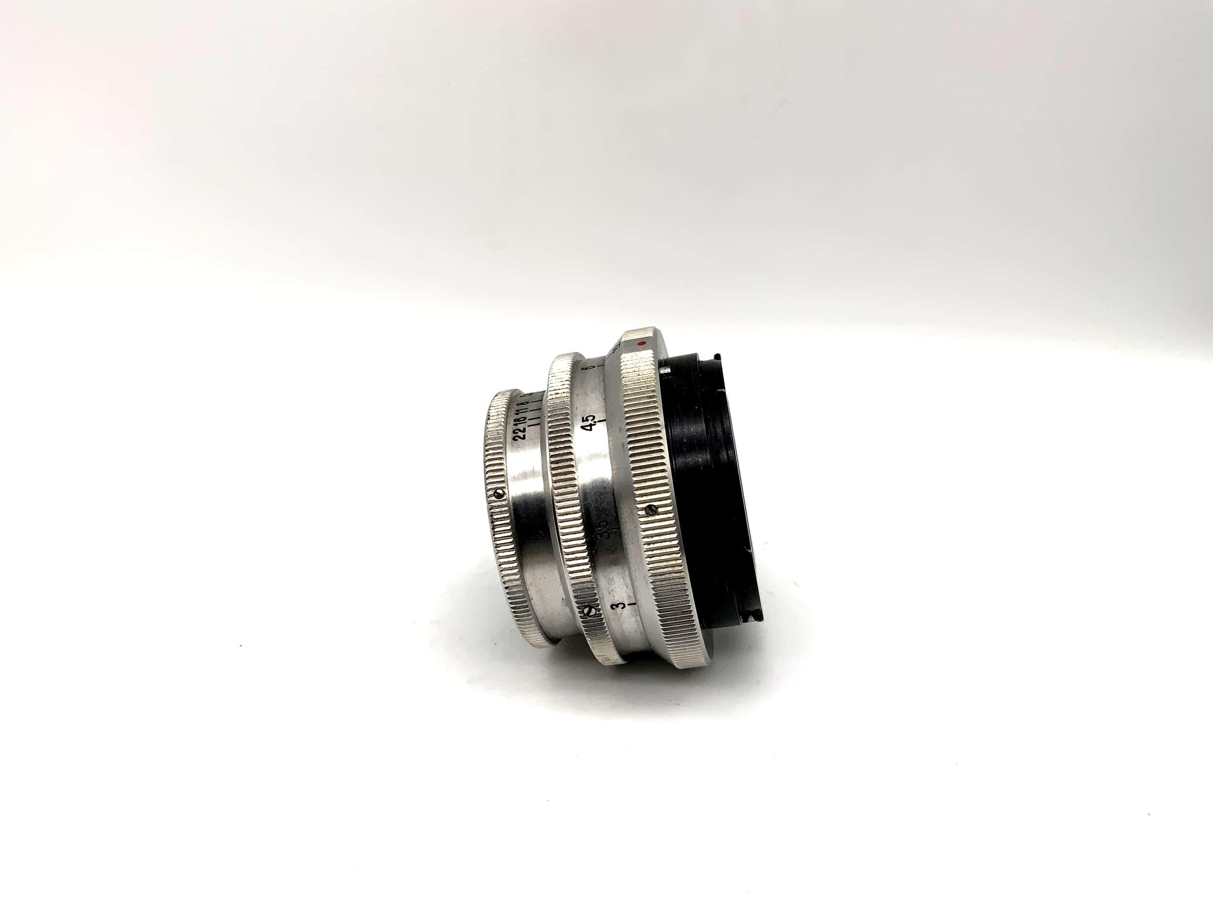 Carl Zeiss 50mm 1:3.5 Objektiv Tessar 14 Blades red T Kamera Camera Lens (Exa)