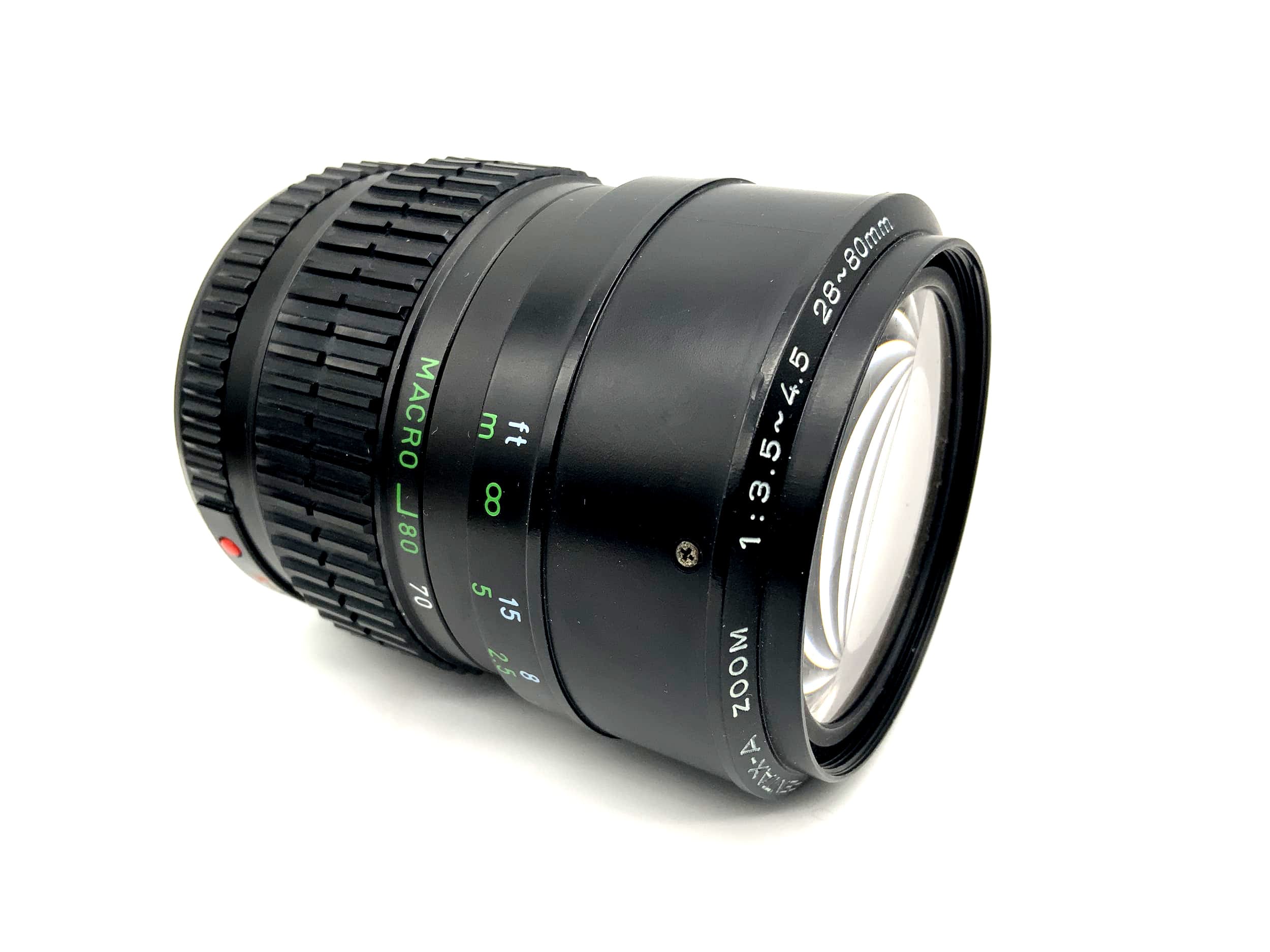 Pentax 28-80mm 1:3.5-4.5 Objektiv Pentax -A Zoom Kamera Lens (Pentax K)