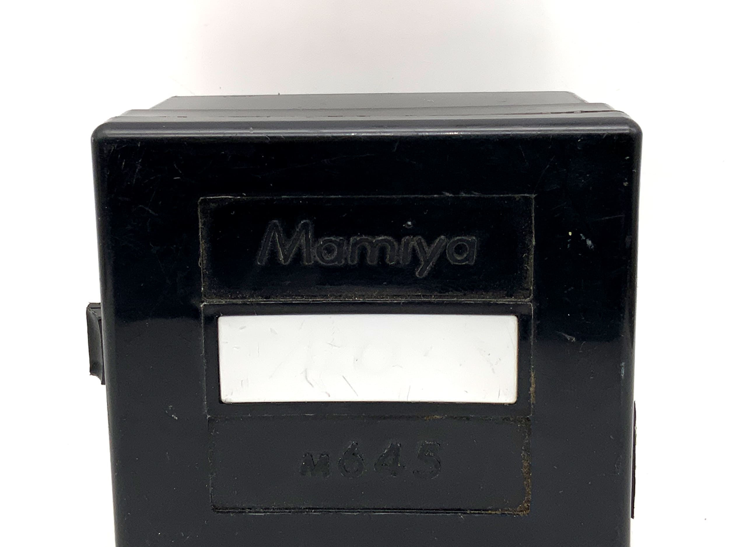 Mamiya Paket Objektivfrontdeckel M645 lens cap (Hülle für Rollfilmeinsatz)