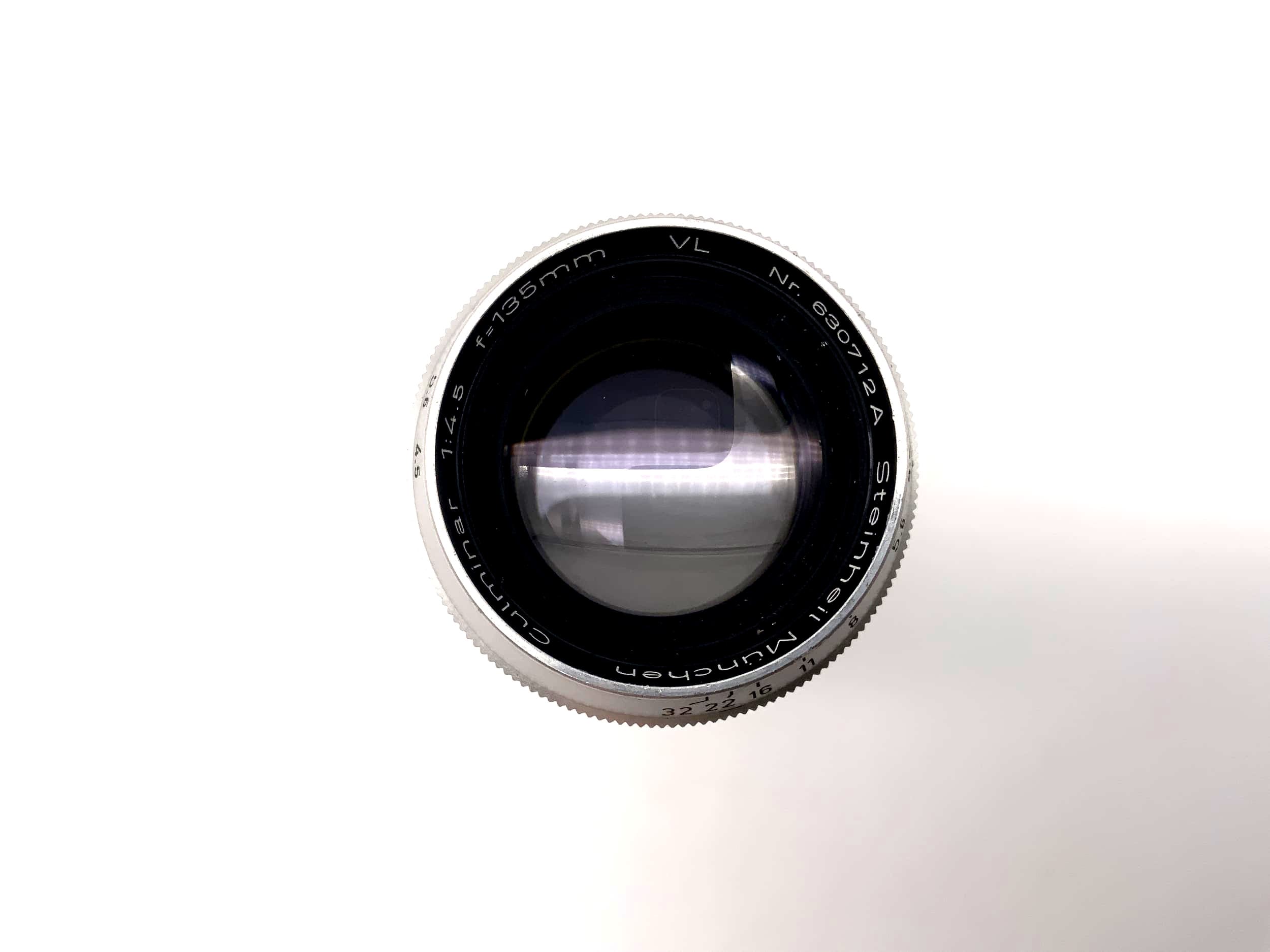 Steinheil München 135mm 1:4.5 Objektiv Culminar Kamera Camera Lens (M42)