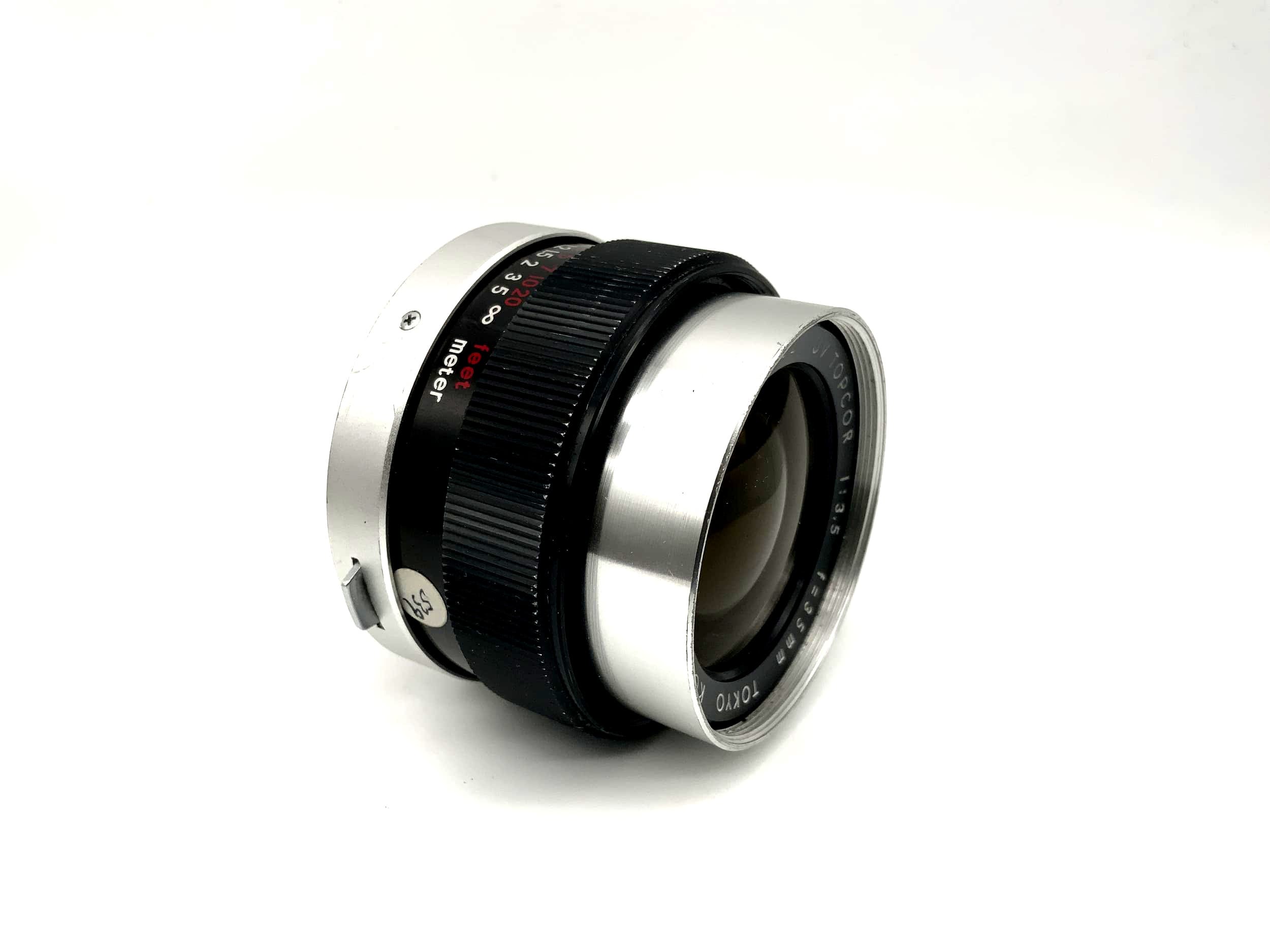 Tokyo Kogaku 35mm 1:3.5 Objektiv UV Topcor Kamera Lens (Topcon)
