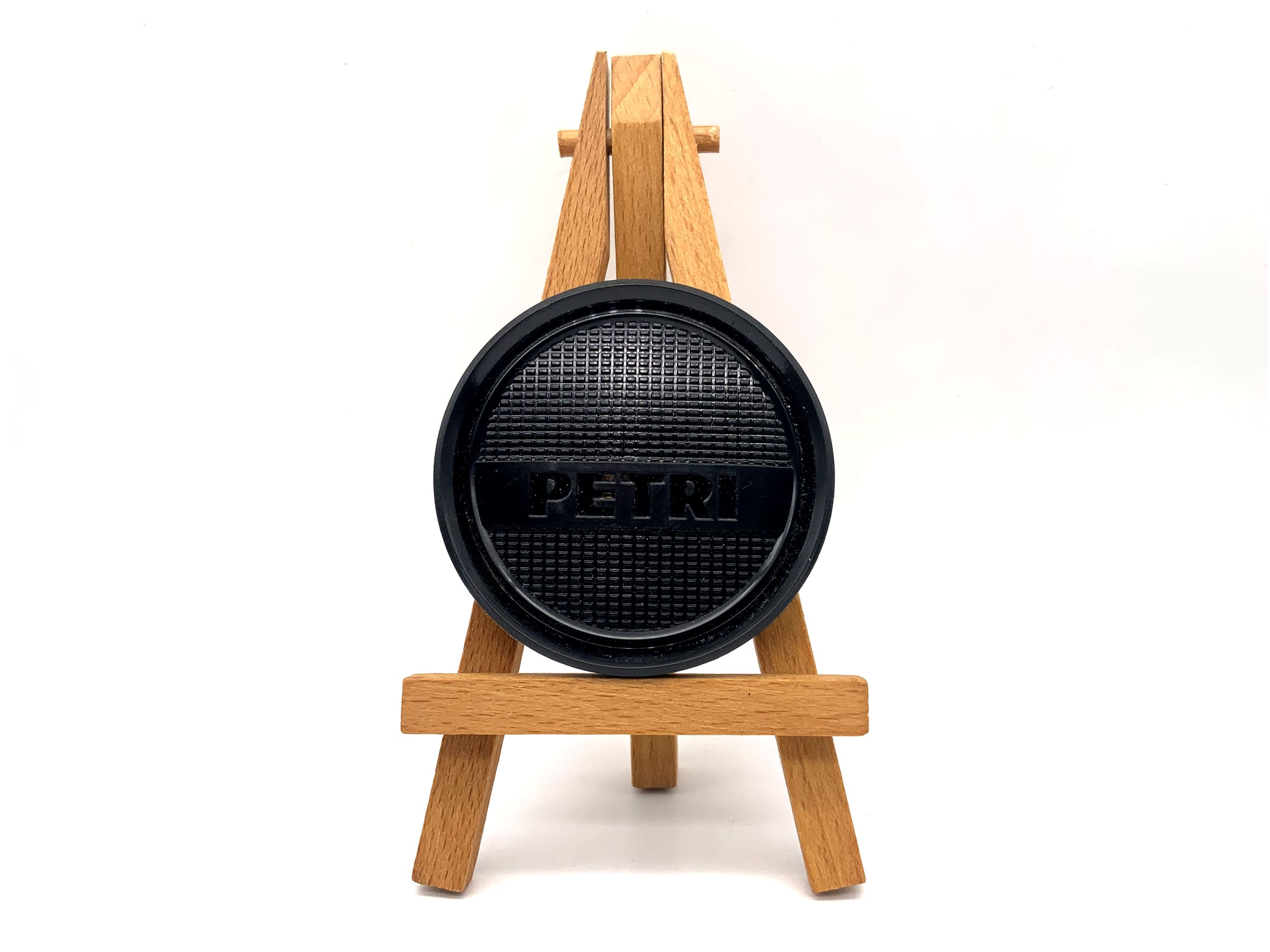 Petri Objektivfrontdeckel slip on schwarz Kappe lens cap (54mm)