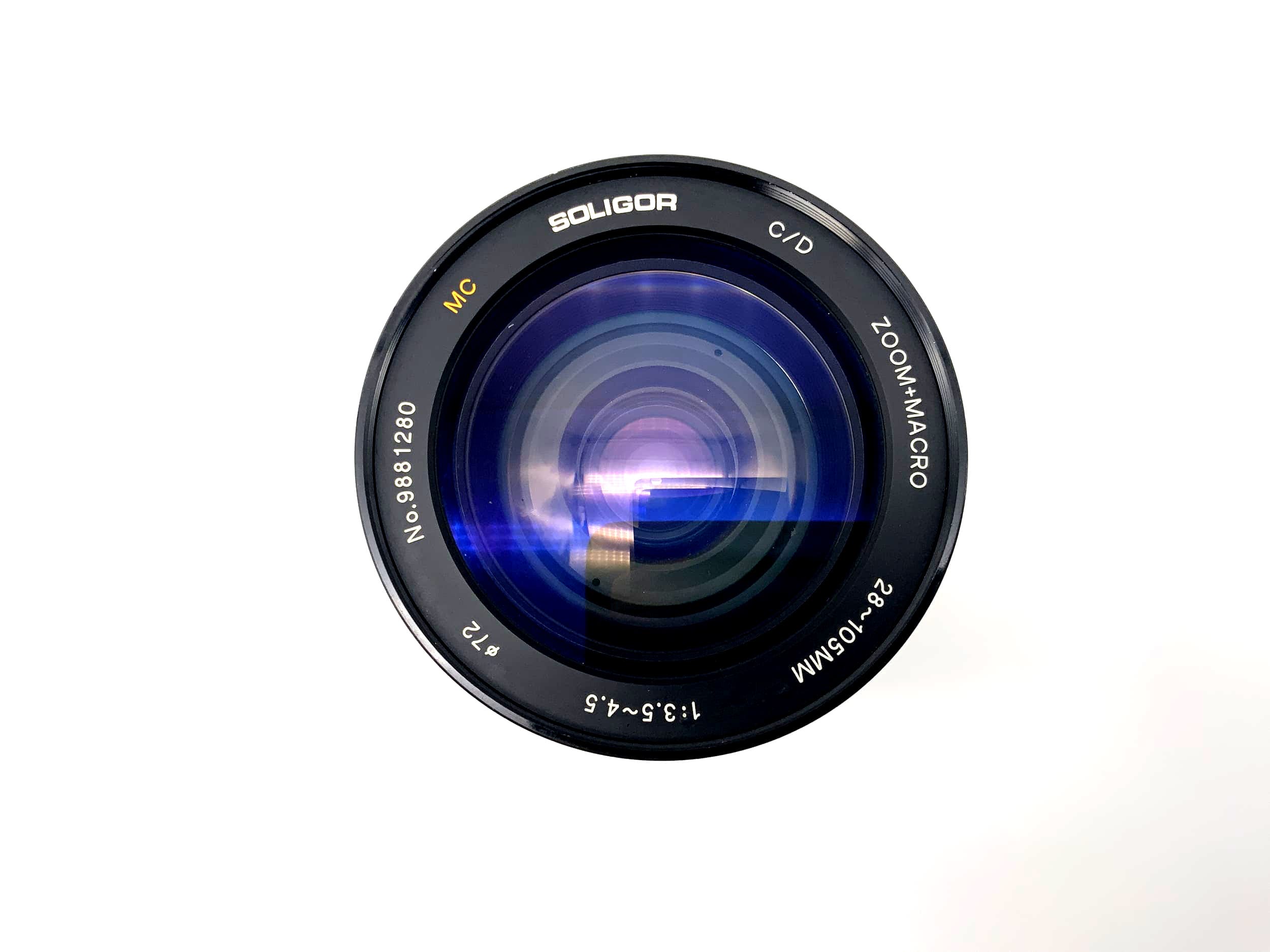 Soligor 28-105mm 1:3.5-4.5 Objektiv C/D Zoom + Macro Kamera Camera Lens (M42)