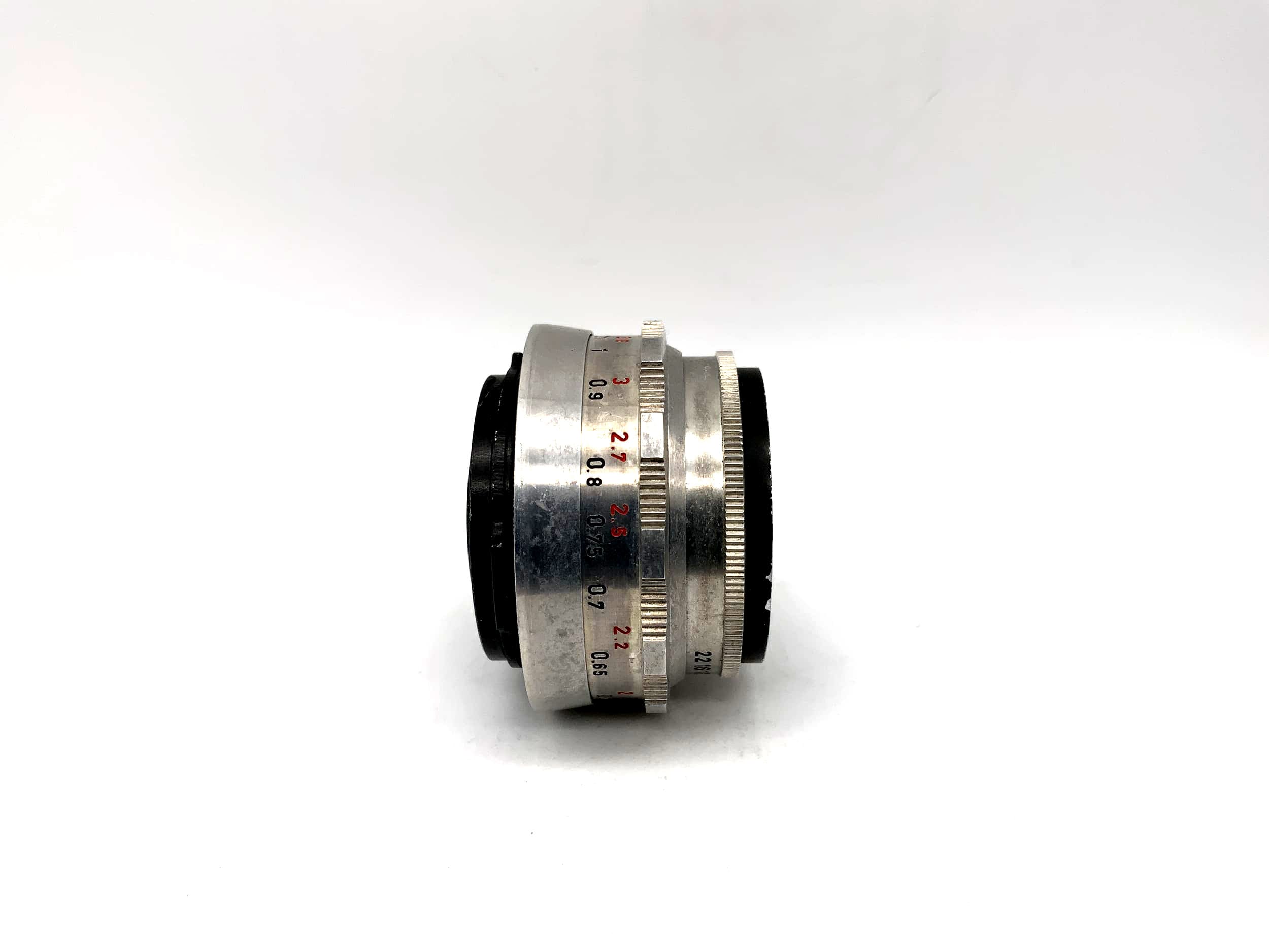 Meyer Optik Görlitz 50mm 1:2.9 Objektiv Trioplan red V 12 Blades Lens (Altix)