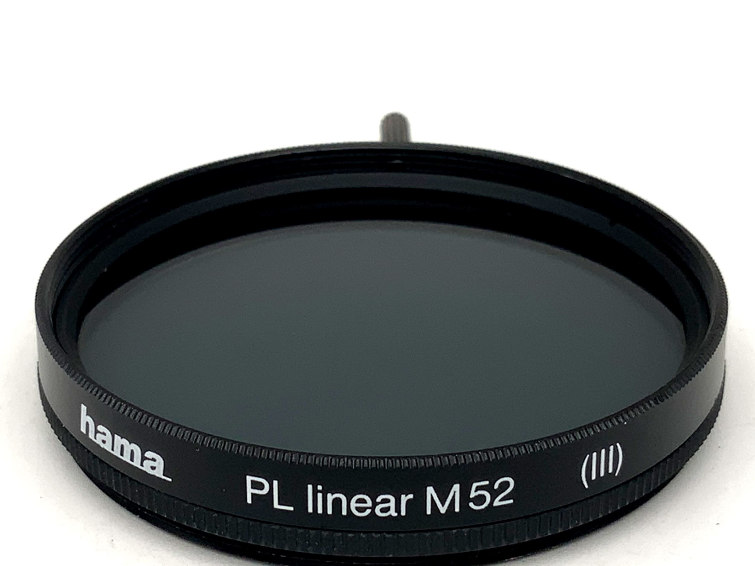 Hama Polfilter PL linear M52 (III) Filter 52mm Kreisförmig Filtergewinde