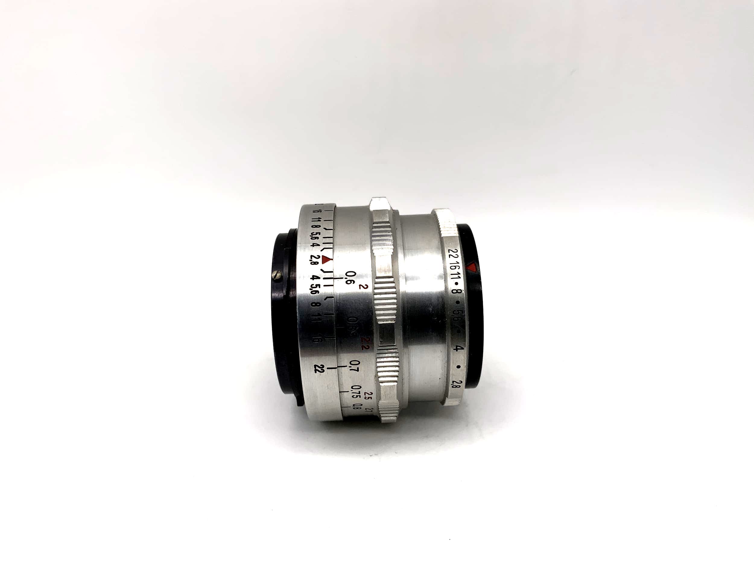 Carl Zeiss 50mm 1:2.8 Objektiv Tessar 8 Blades Kamera Camera Lens (Altix)