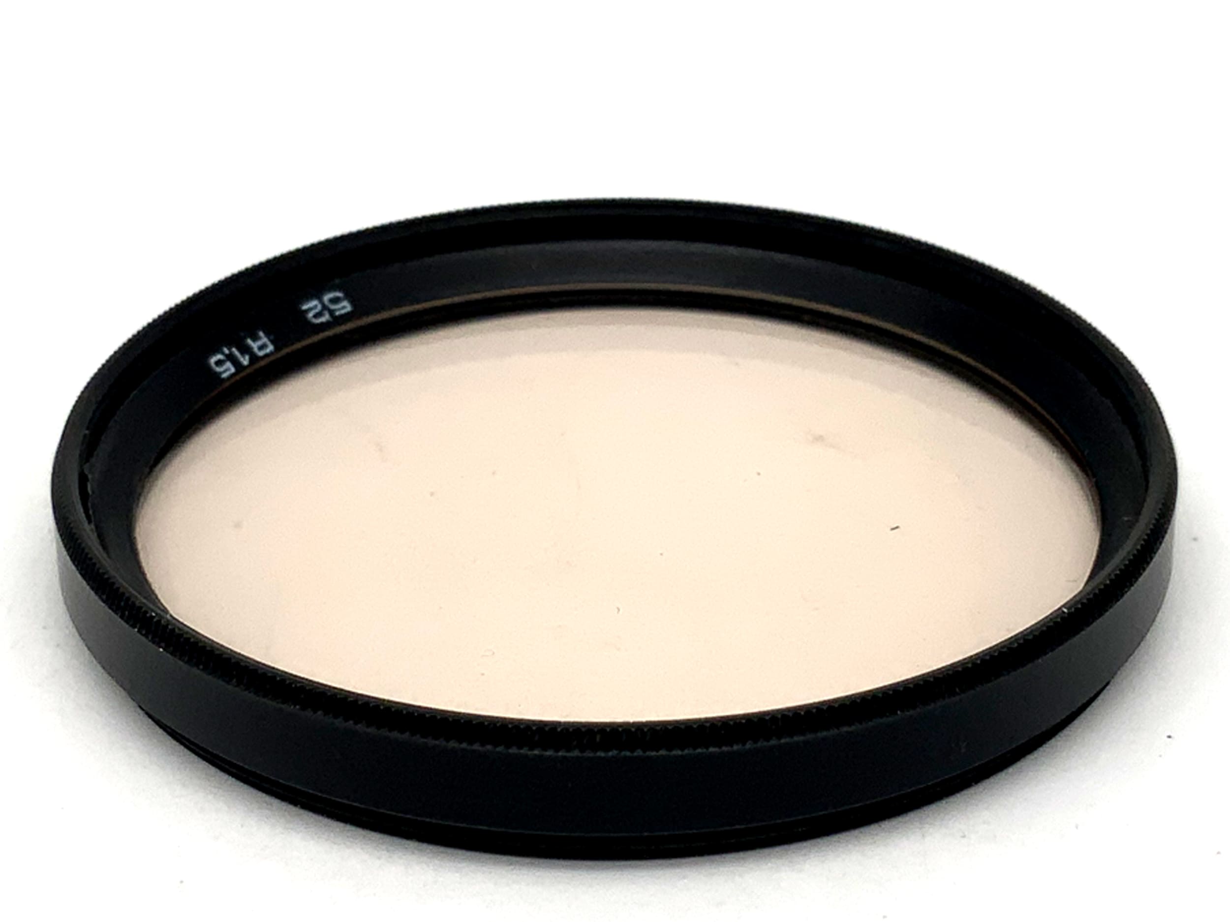 Korrekturfilter 52 R1.5 Filter 52mm Kreisförmig Filtergewinde