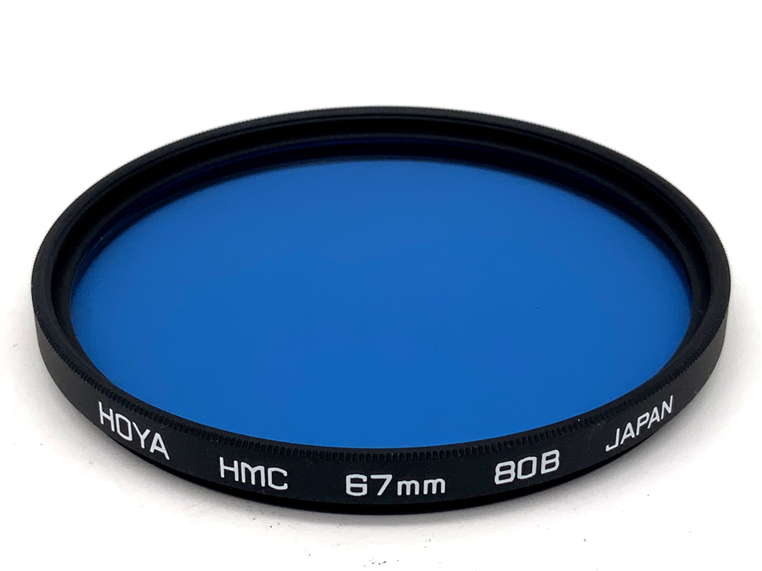 Hoya Farbfilter HMC 80B blau/blue Filter 67mm Kreisförmig Filtergewinde