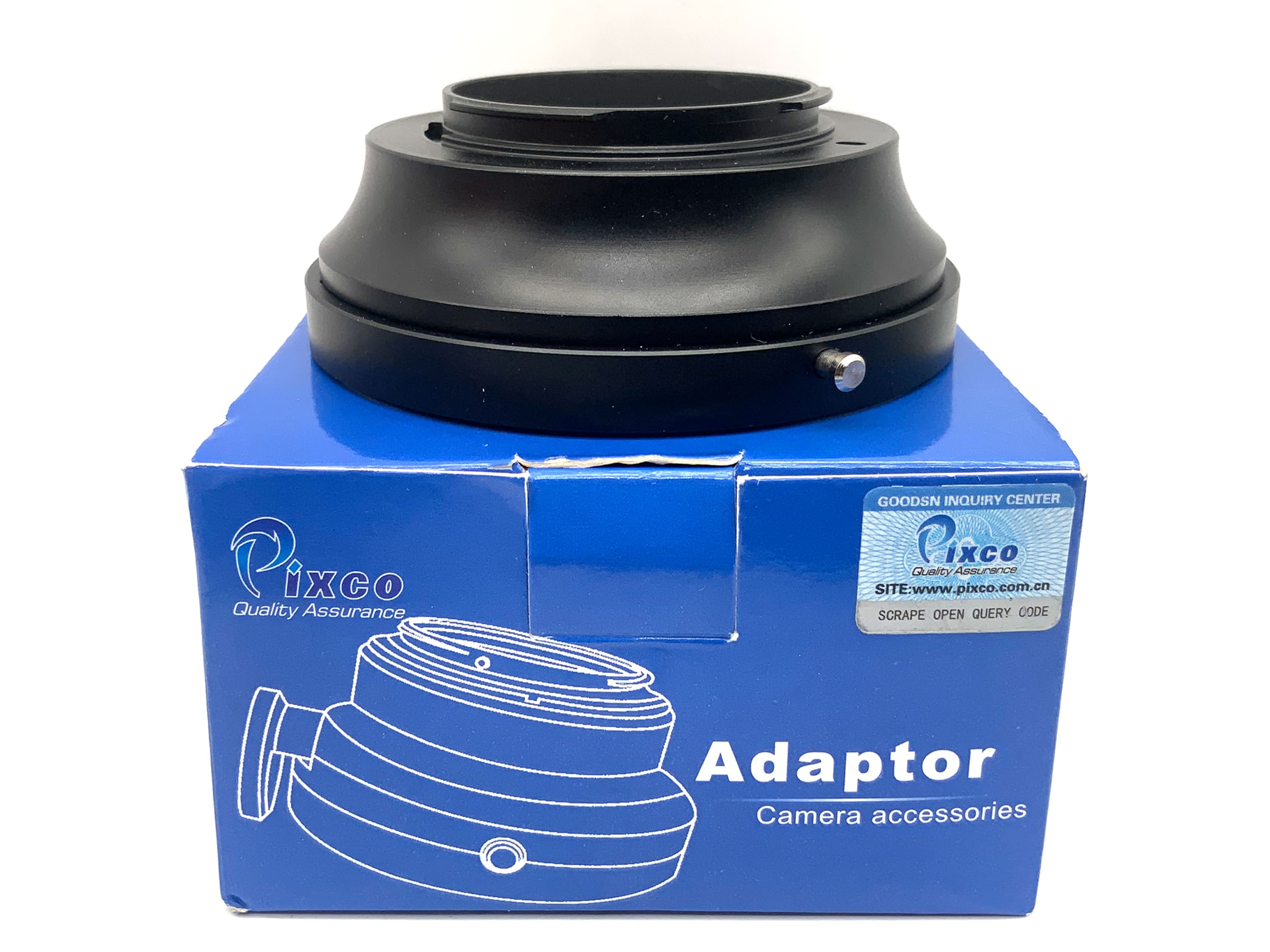 Pixco Objektivadapter in OVP lens mount converter (Pentax 645 -> Pentax K)