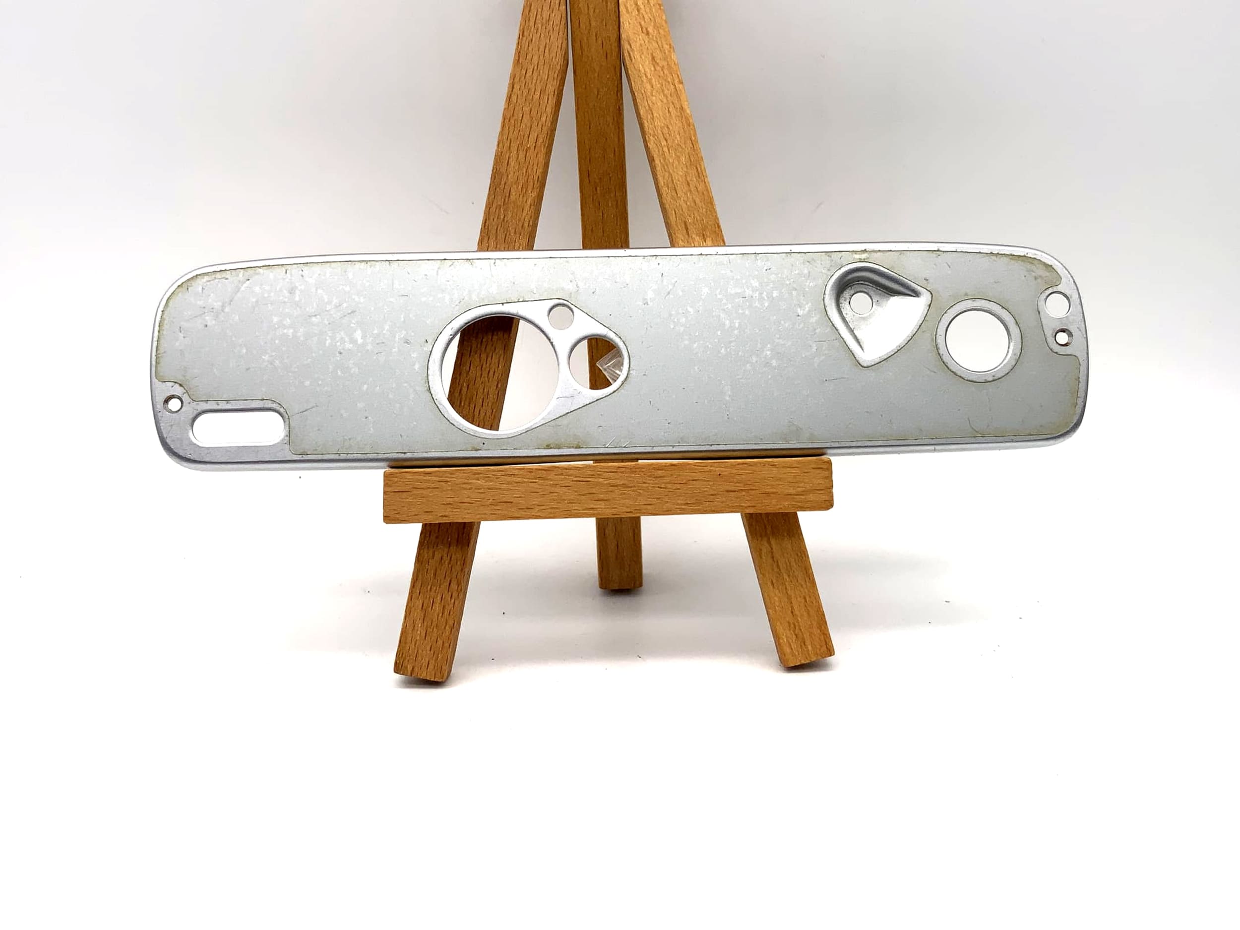 Minolta Bodenplatte XG-M silber Base Plate Ersatzteil