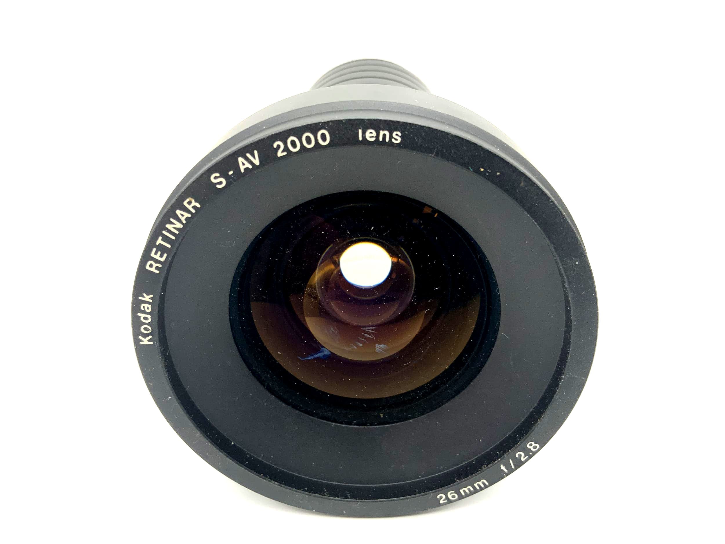 Kodak 26mm 1:2.8 Projektorlinse Retinar S-AV 2000 Lens Linse (Schneckengewinde)