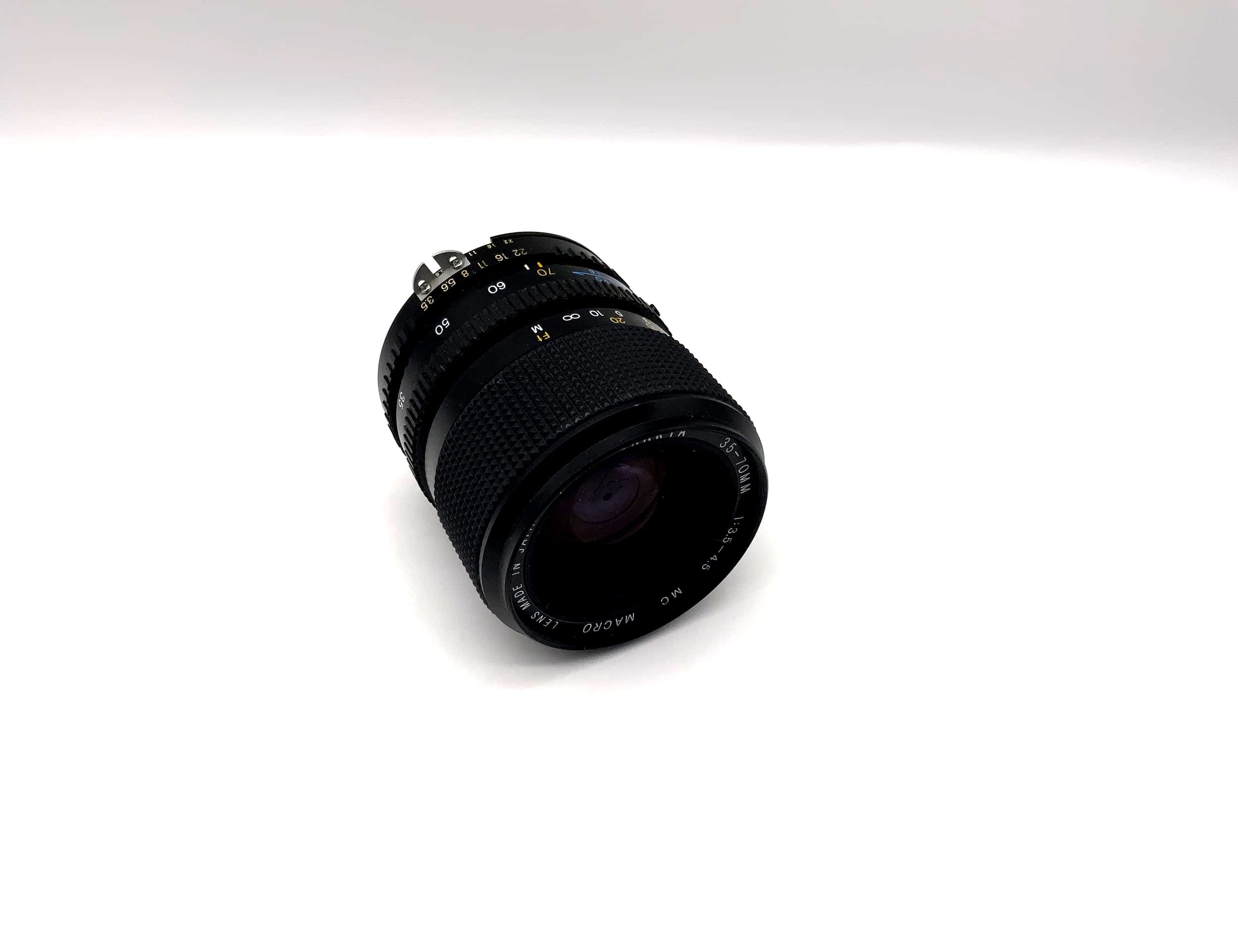 Exakta 35-70mm 1:3.5-4.5 Objektiv Multi Coating Macro Camera Lens (Nikon F)