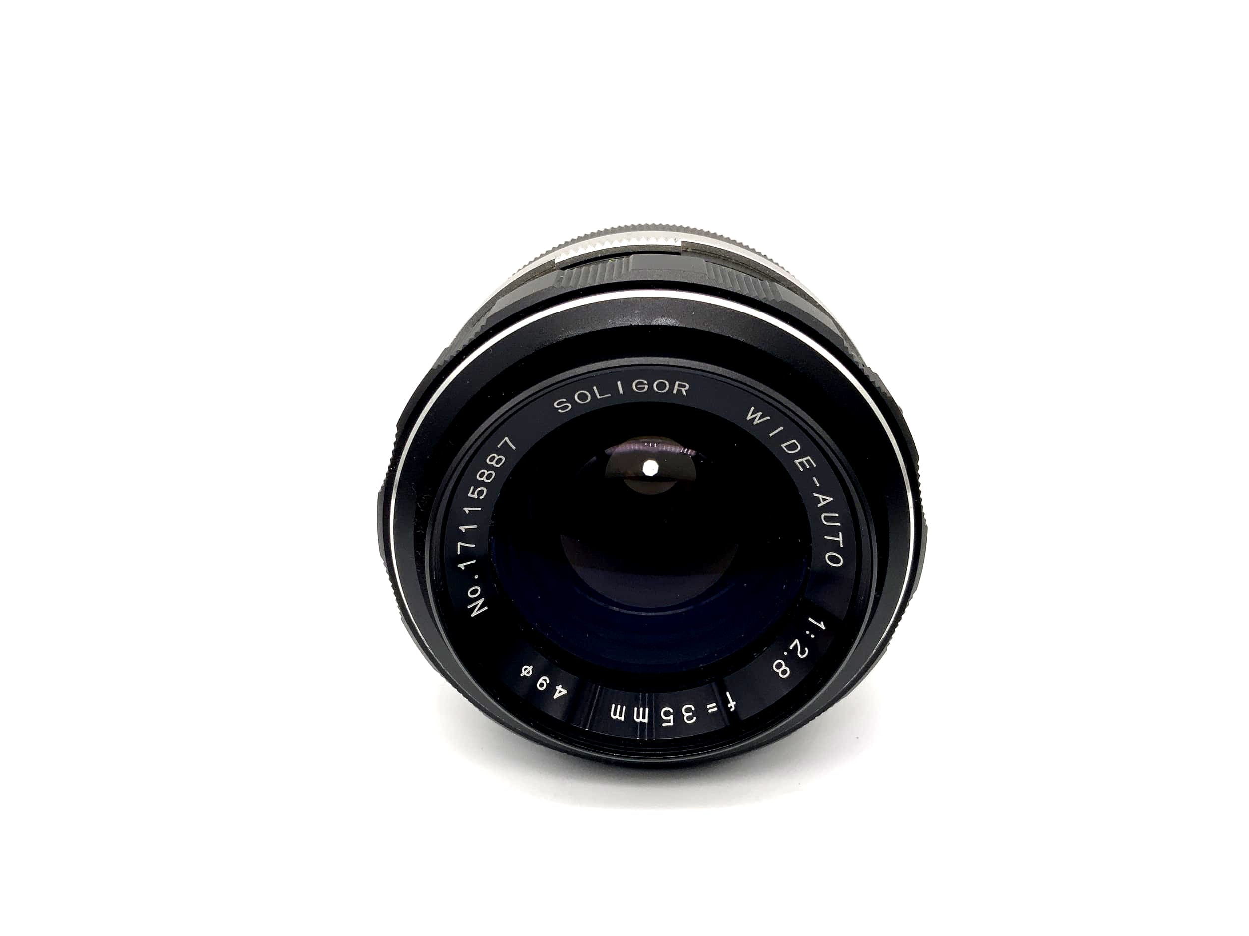 Soligor 35mm 1:2.8 Objektiv Wide-Auto Kamera Camera Lens (Minolta MD)