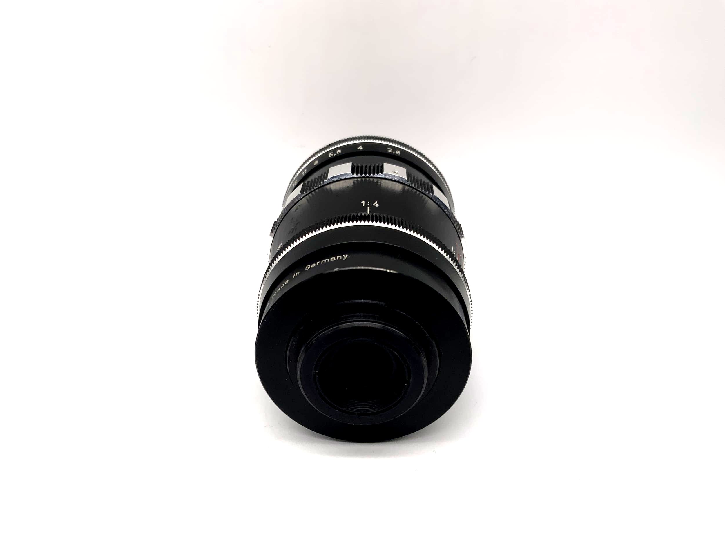 Schneider Kreuznach 75mm 1:2.8 Objektiv Makro-Tele-Xenar Zebra (C Mount Beaulieu