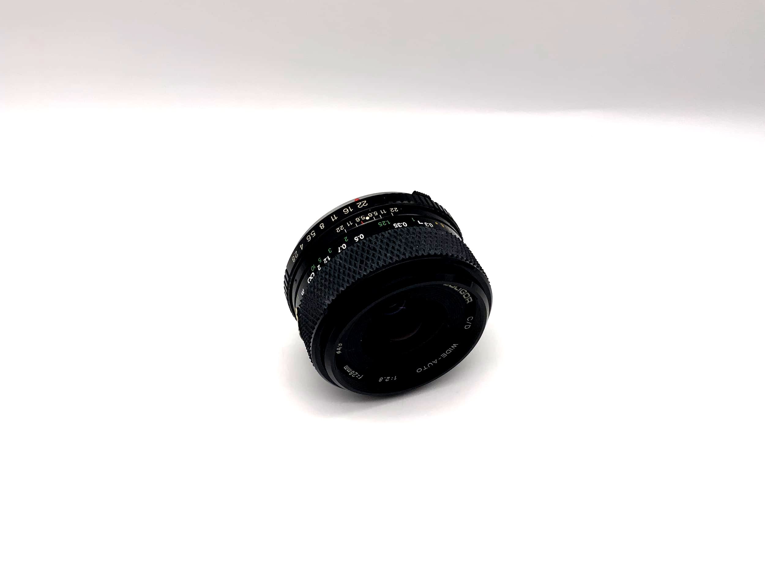 Soligor 28mm 1:2,8 Objektiv C/D Wide-Auto Weitwinkel MC Lens (Olympus OM)