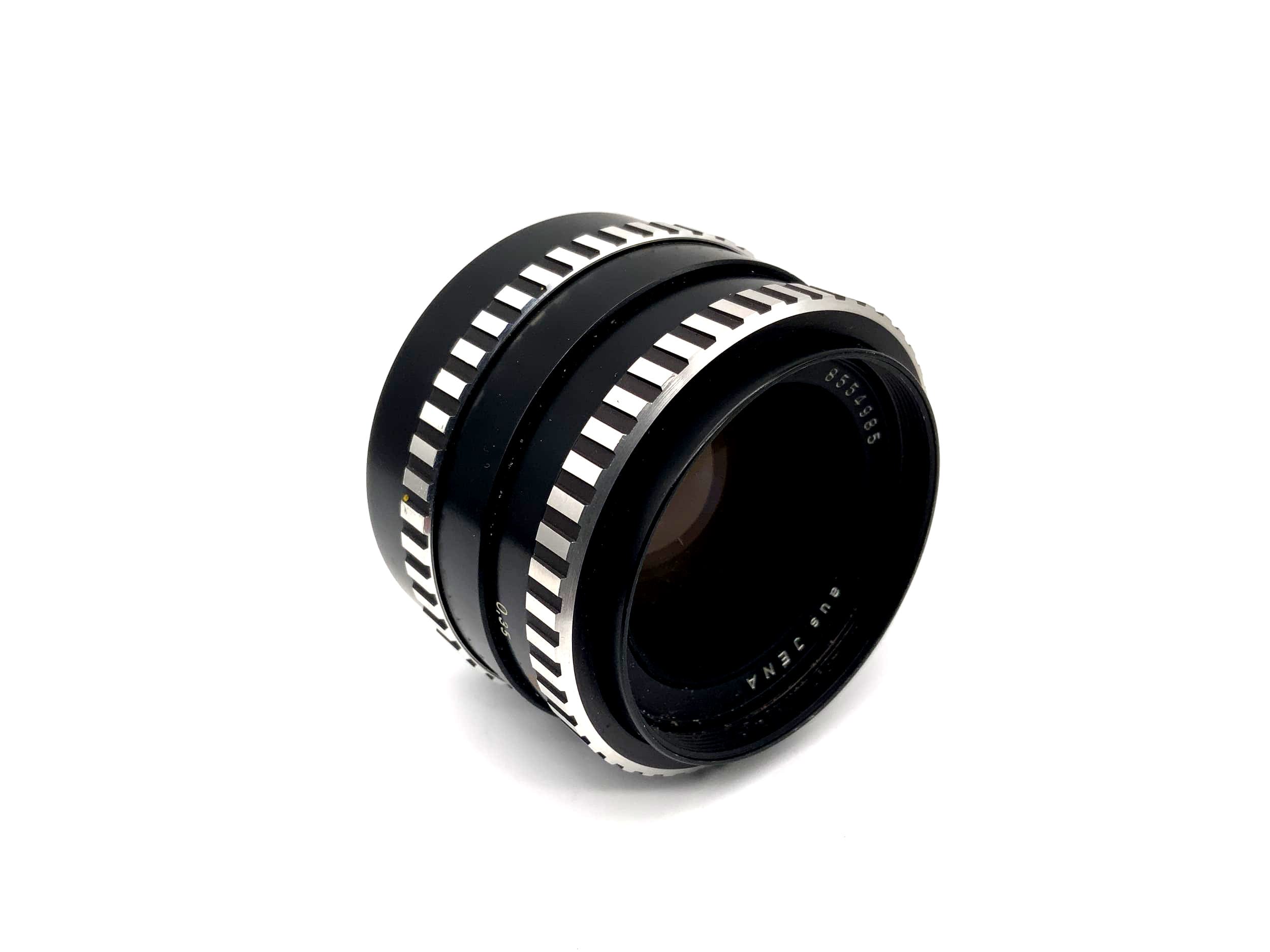 Carl Zeiss 50mm 1:1.8 Objektiv Pancolar aus Jena Zebra Kamera Camera Lens (M42)
