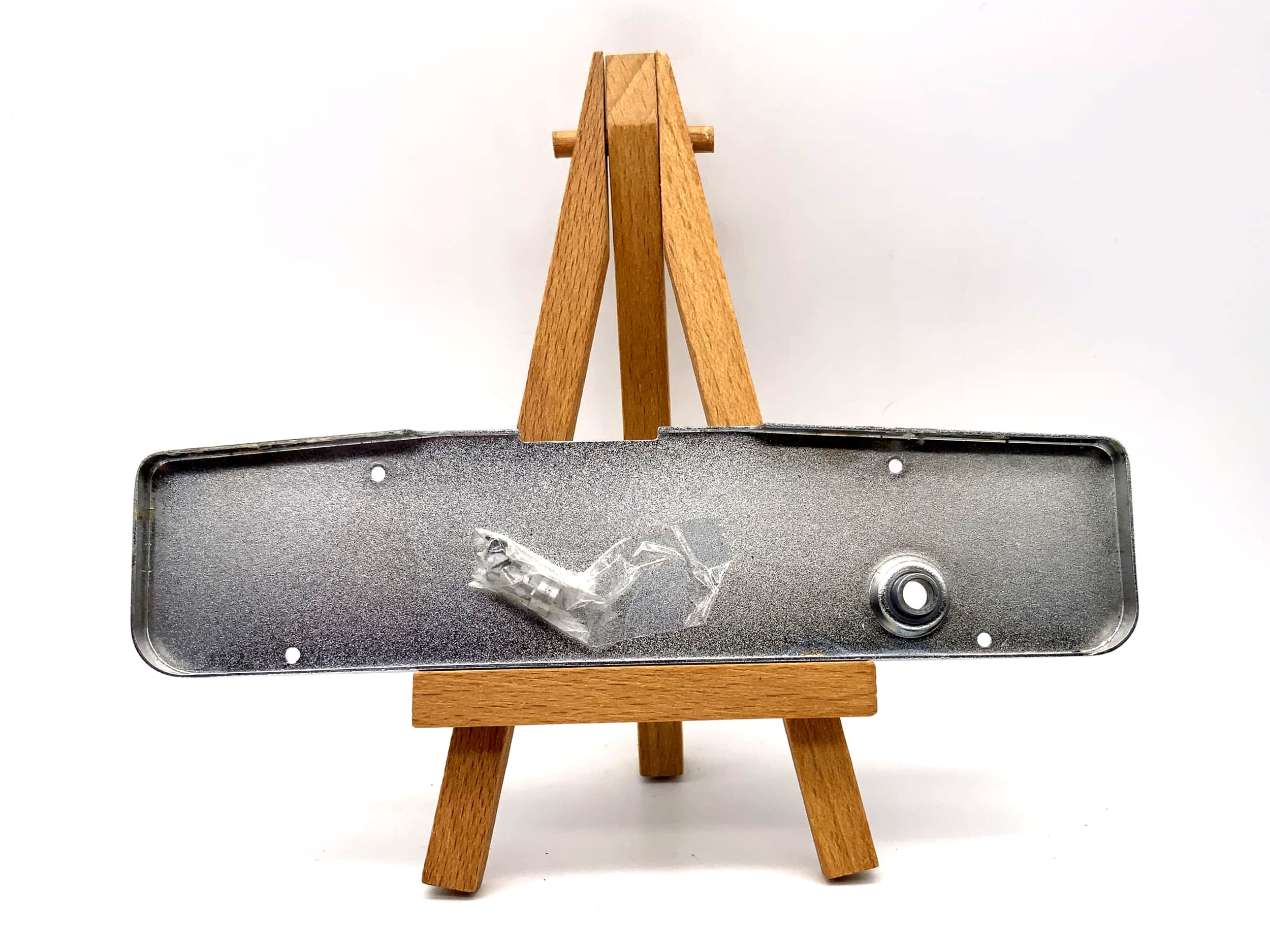 Exakta Bodenplatte RTL 1000 silber Base Plate Ersatzteil