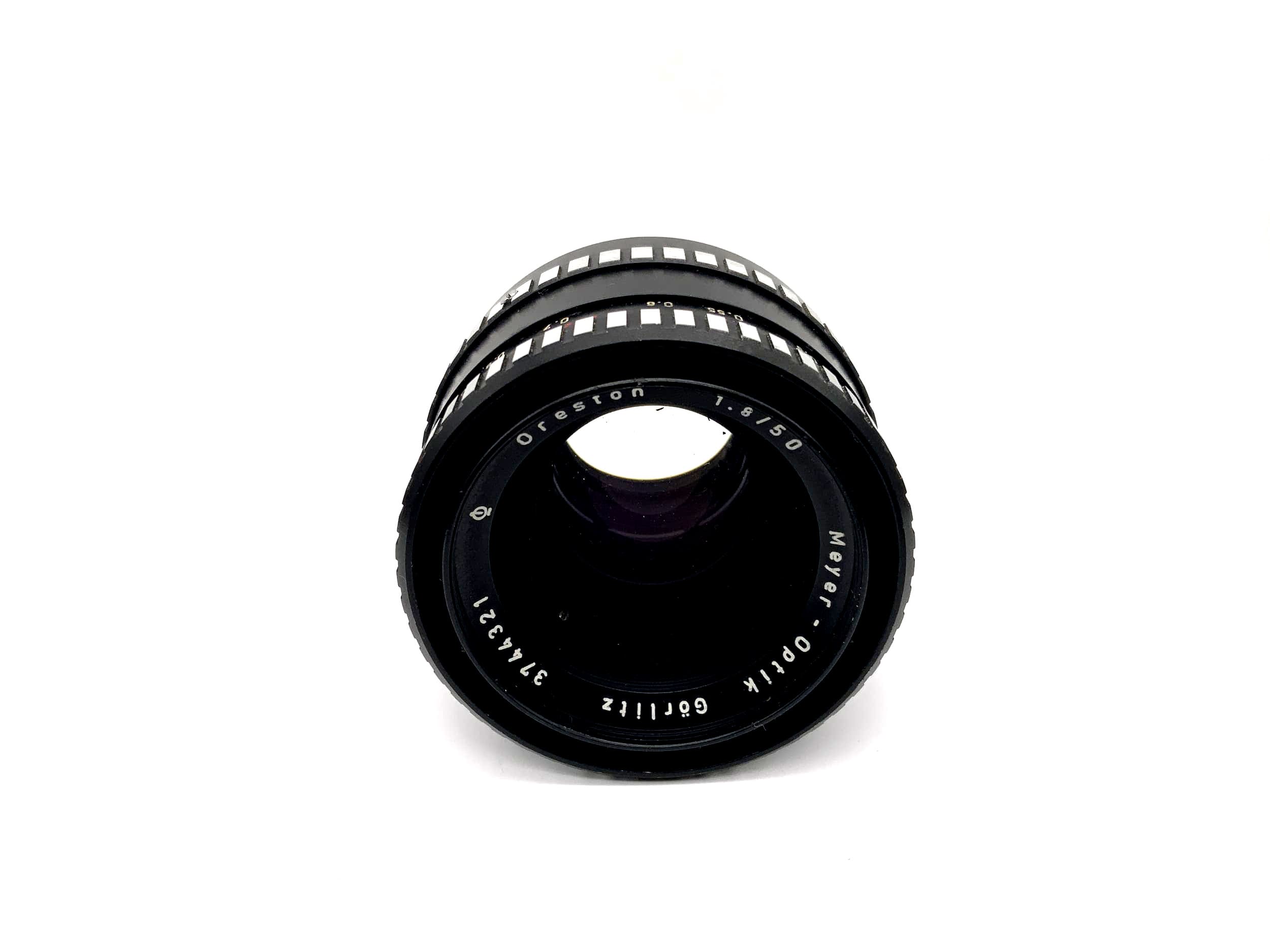 Meyer Optik Görlitz 50mm 1:1.8 Objektiv Oreston Zebra Kamera Camera Lens (M42)