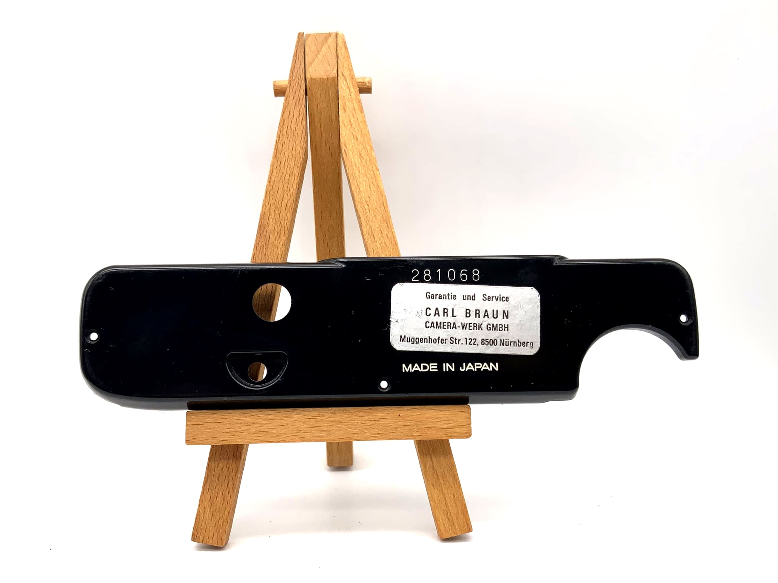 Konica Bodenplatte FT-1 Motor schwarz Base Plate Ersatzteil