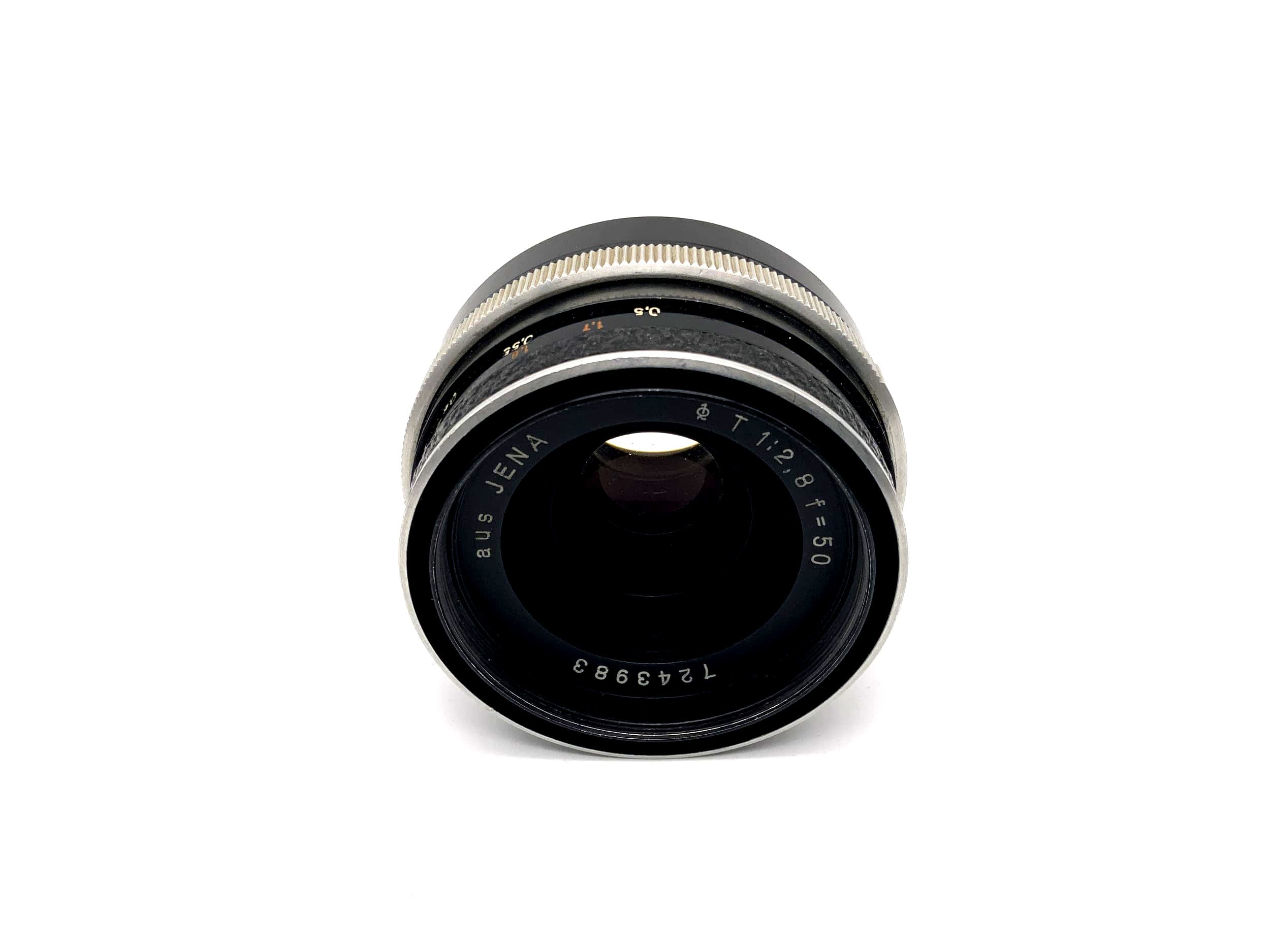 Carl Zeiss 50mm 1:2.8 Objektiv Tessar aus Jena Kamera Camera Lens (M42)