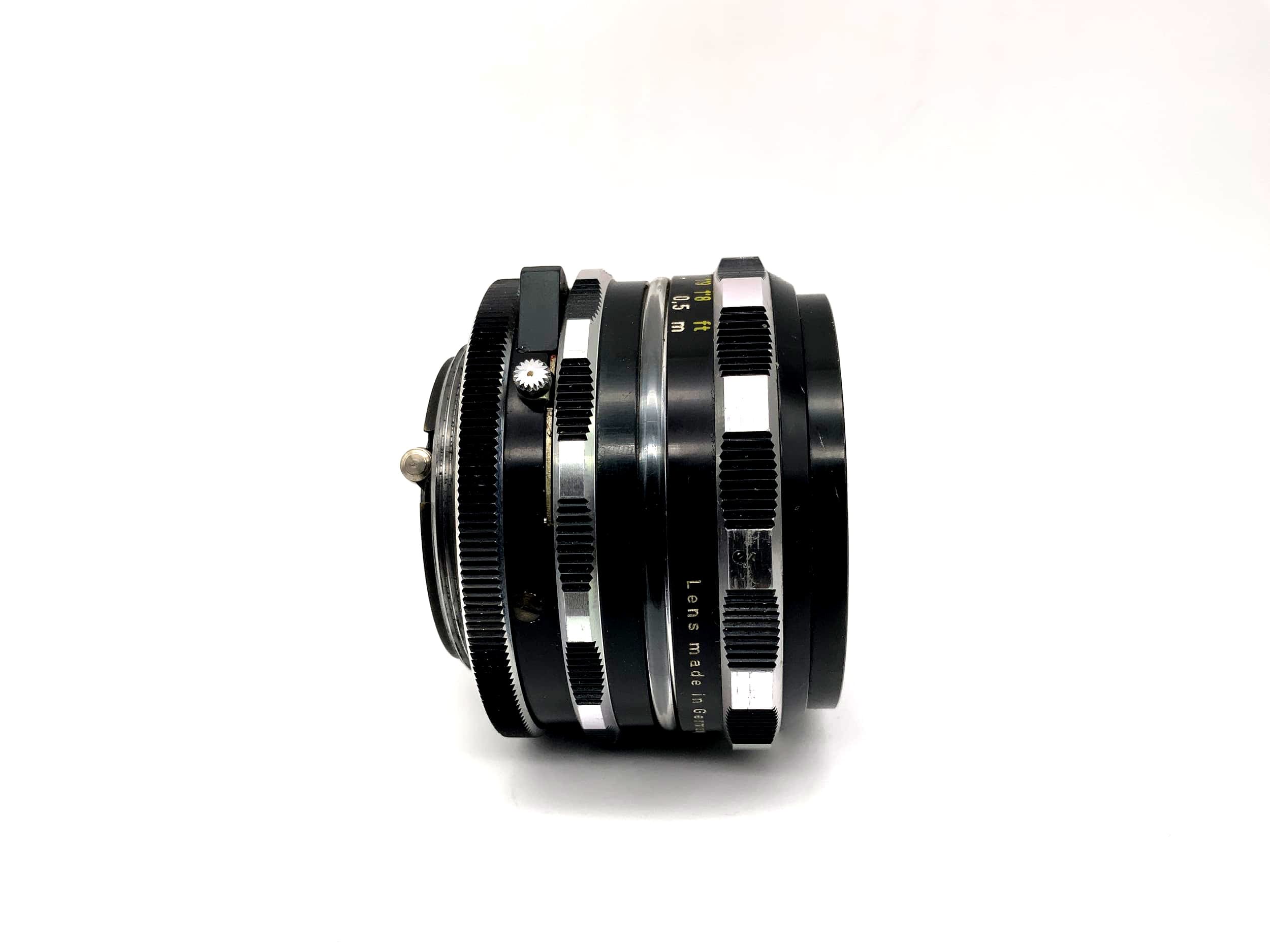 Schneider Kreuznach 50mm 1:2.8 Objektiv Edixa-Xenar Zebra Camera Lens (M42)