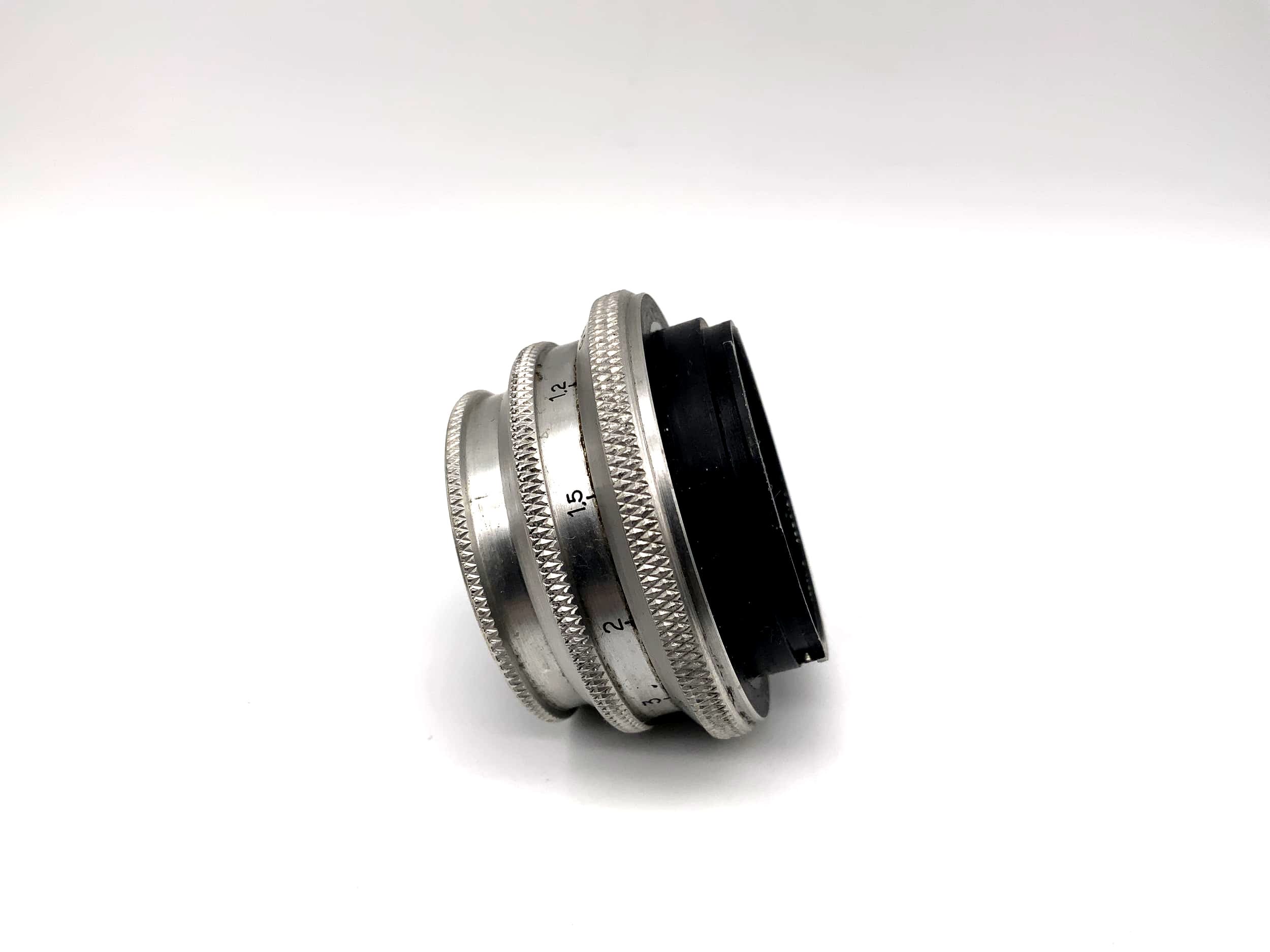 E.Ludwig 50mm 1:2.9 Objektiv Meritar red V Kamera Camera Lens (Exa)