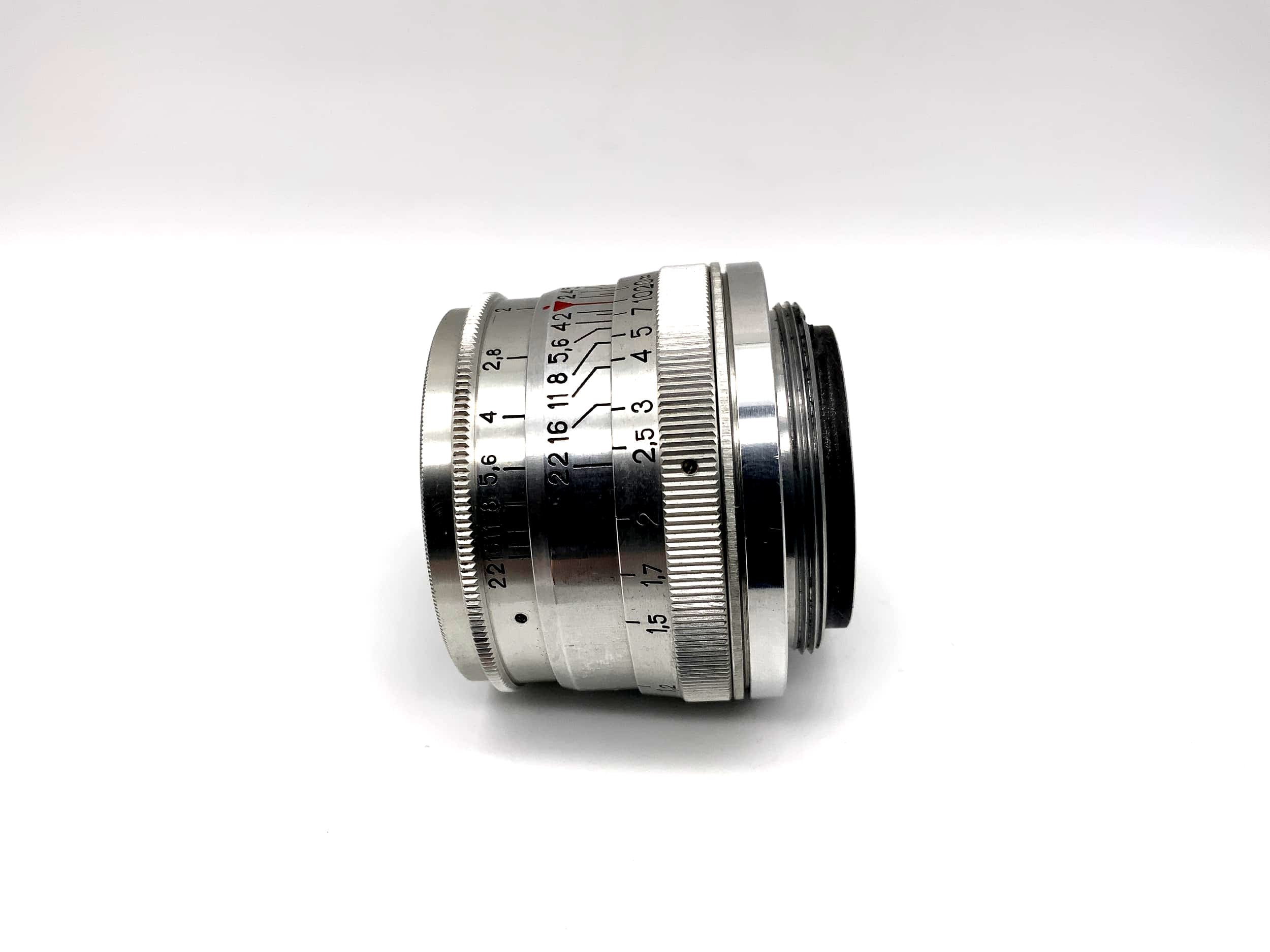 KMZ 5cm 1:2 Objektiv Rangefinder Lens für Leica red p 50mm Camera Lens (M39)