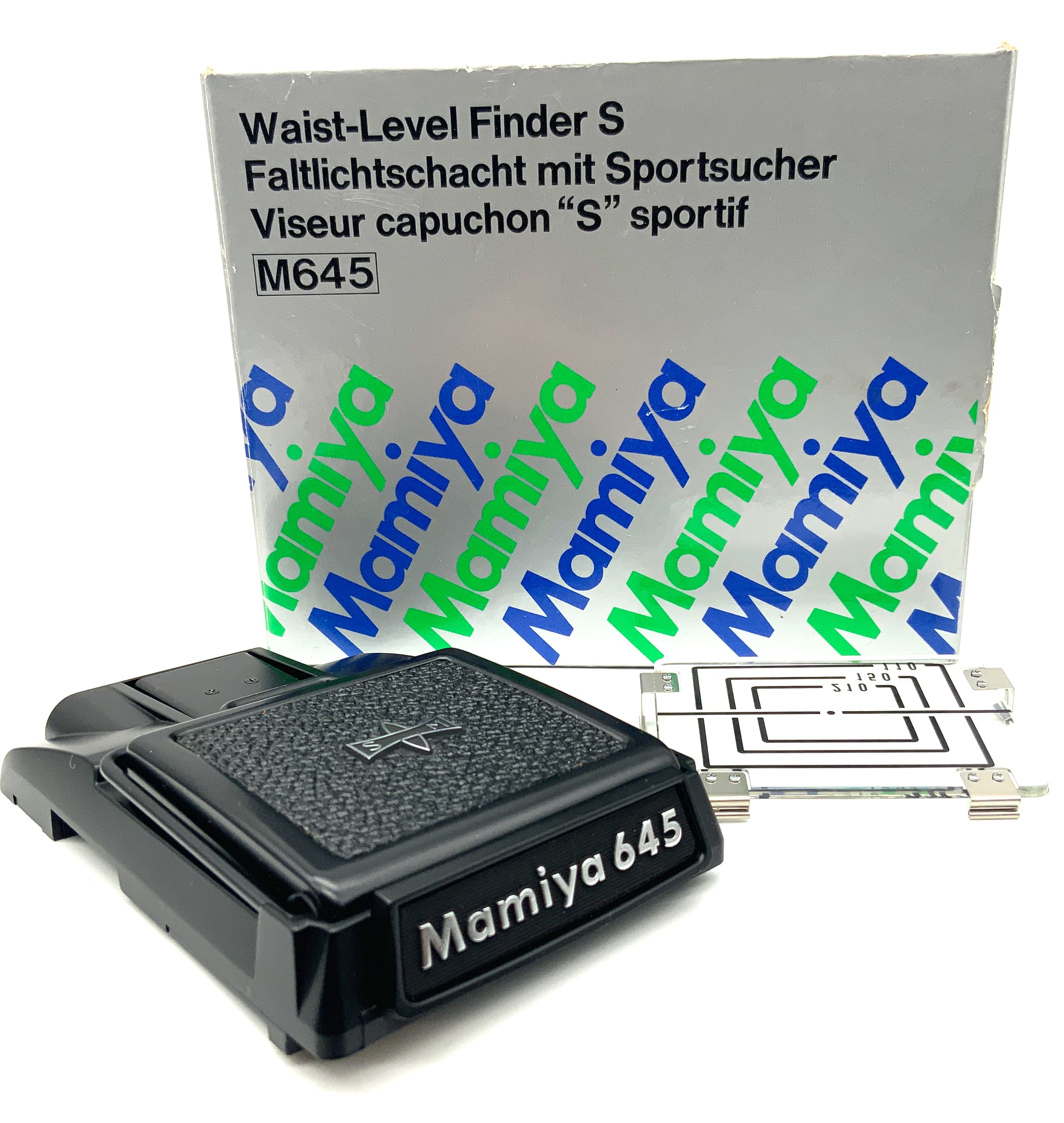 Mamiya M645 Waist-Level Finder S Lichtschacht in OVP waist level finder