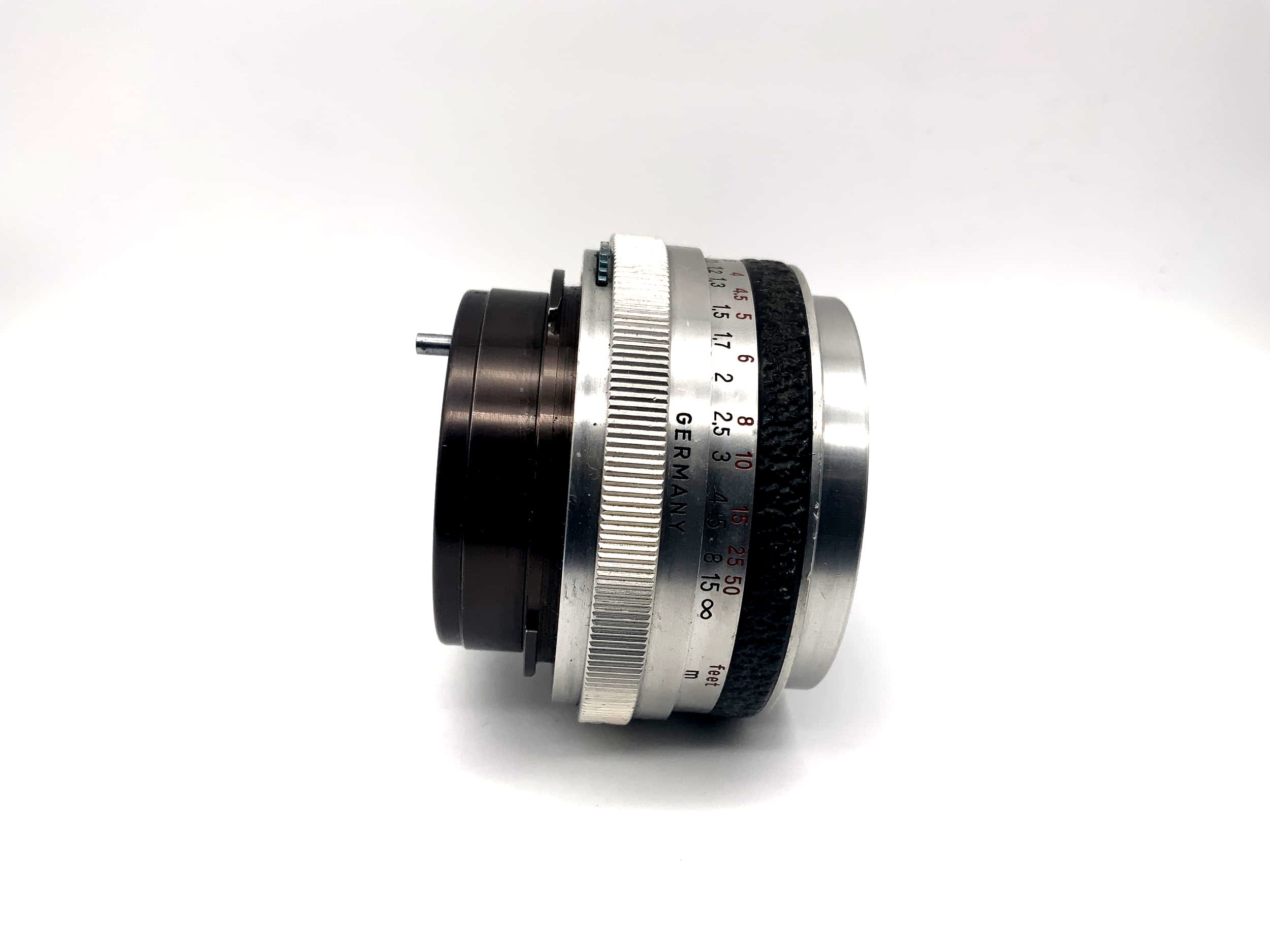 Carl Zeiss 50mm 1:2.8 Objektiv Tessar aus Jena Kamera Lens (Praktina)