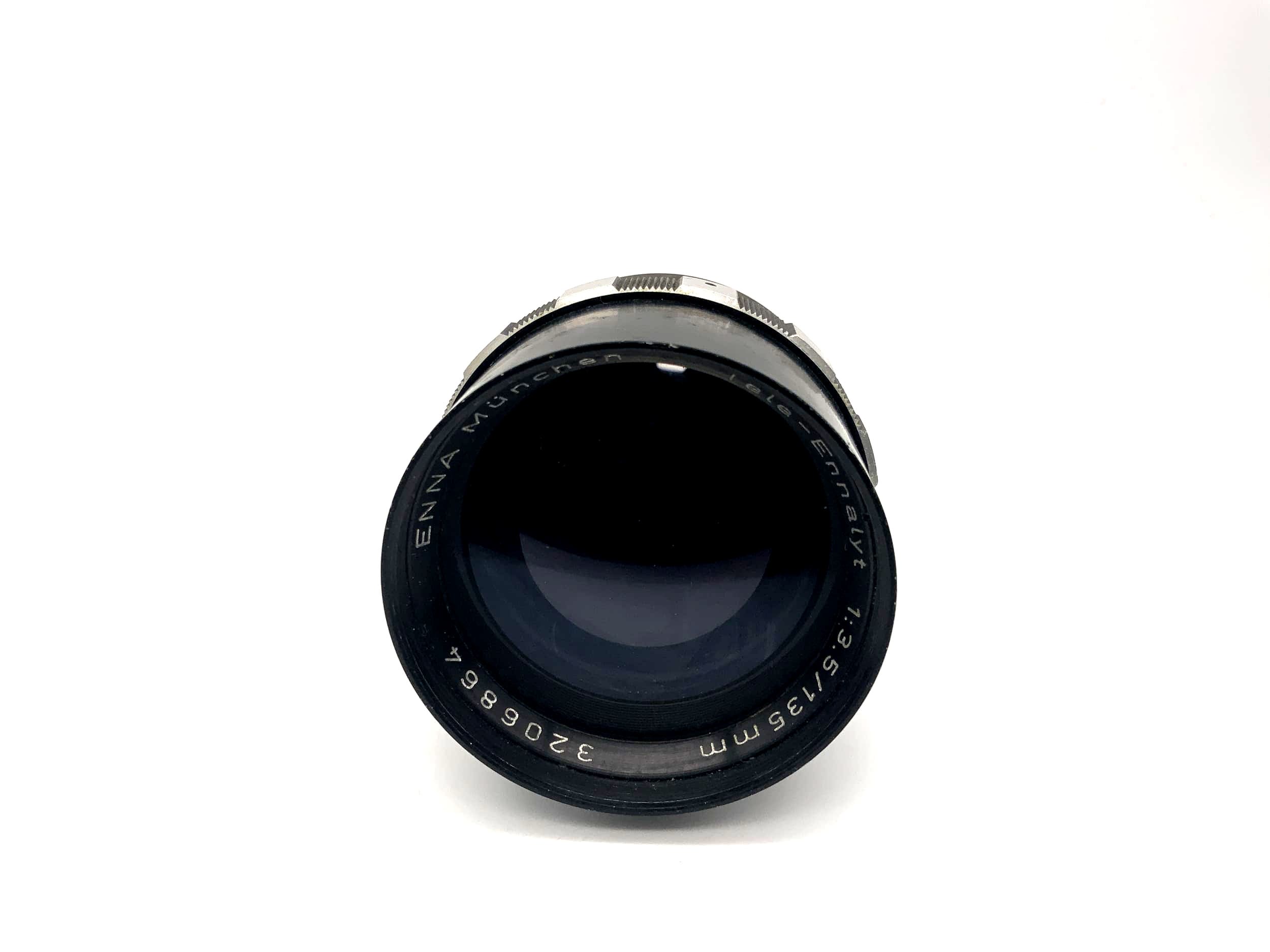 Enna München 135mm 1:3.5 Objektiv Tele-Ennalyt Kamera Lens (Exa)